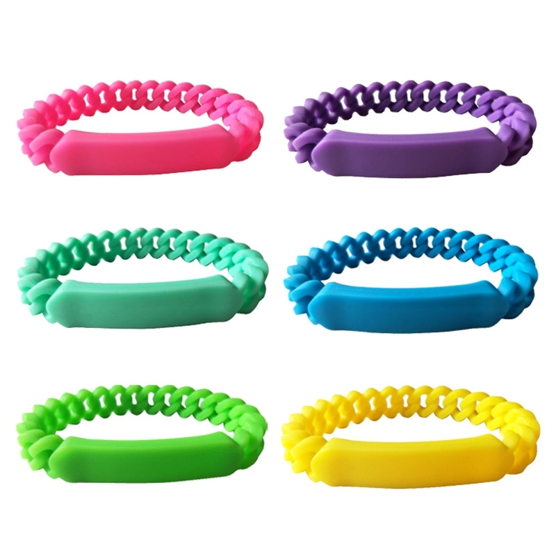 Twisted Silicone Wristband