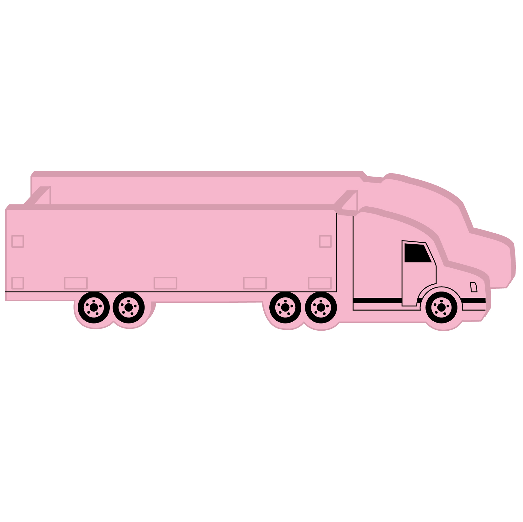 Semi Truck Desktop Caddy 29