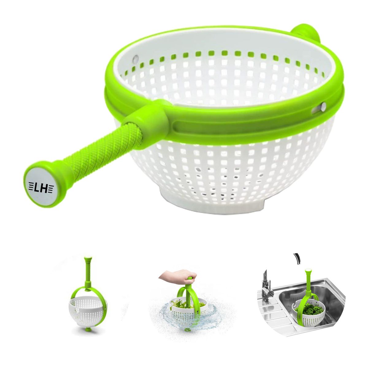 Kitchen Vegetable Drain Basket - Thumbnail 3