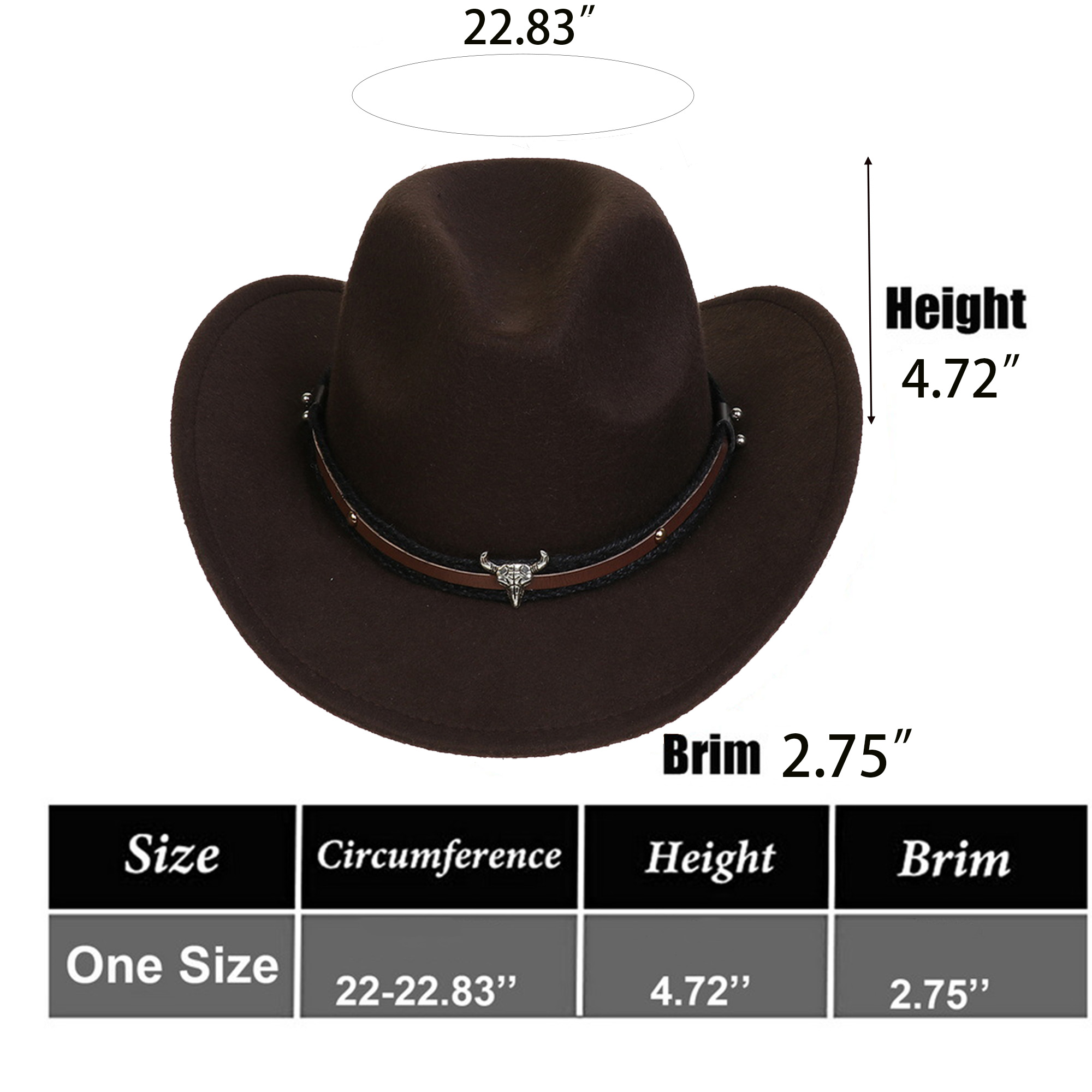 Classic Western Cowboy Hat 14