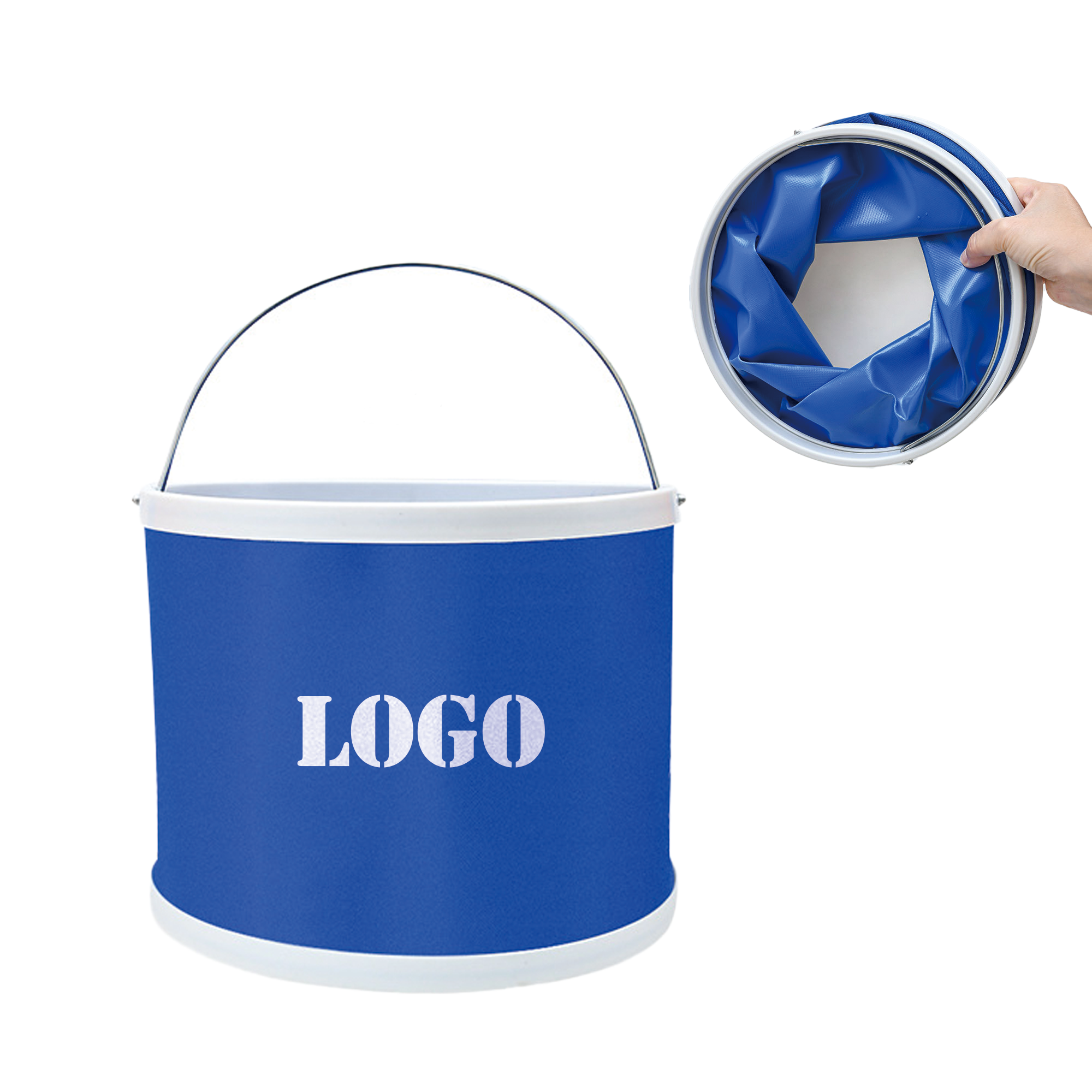 2.4 Gallons Folding Bucket 3