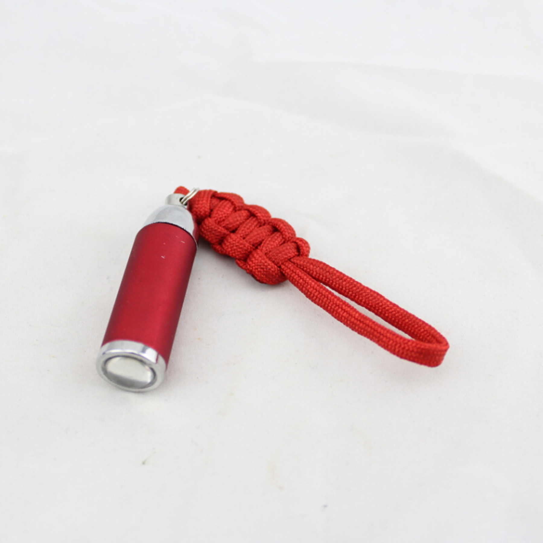 Mini Led flashlight With Parachute Cord