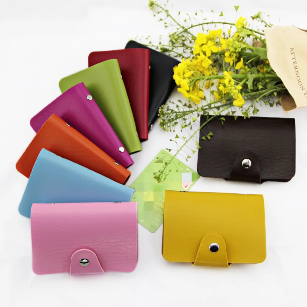 PU Leather Card Holder Wallet