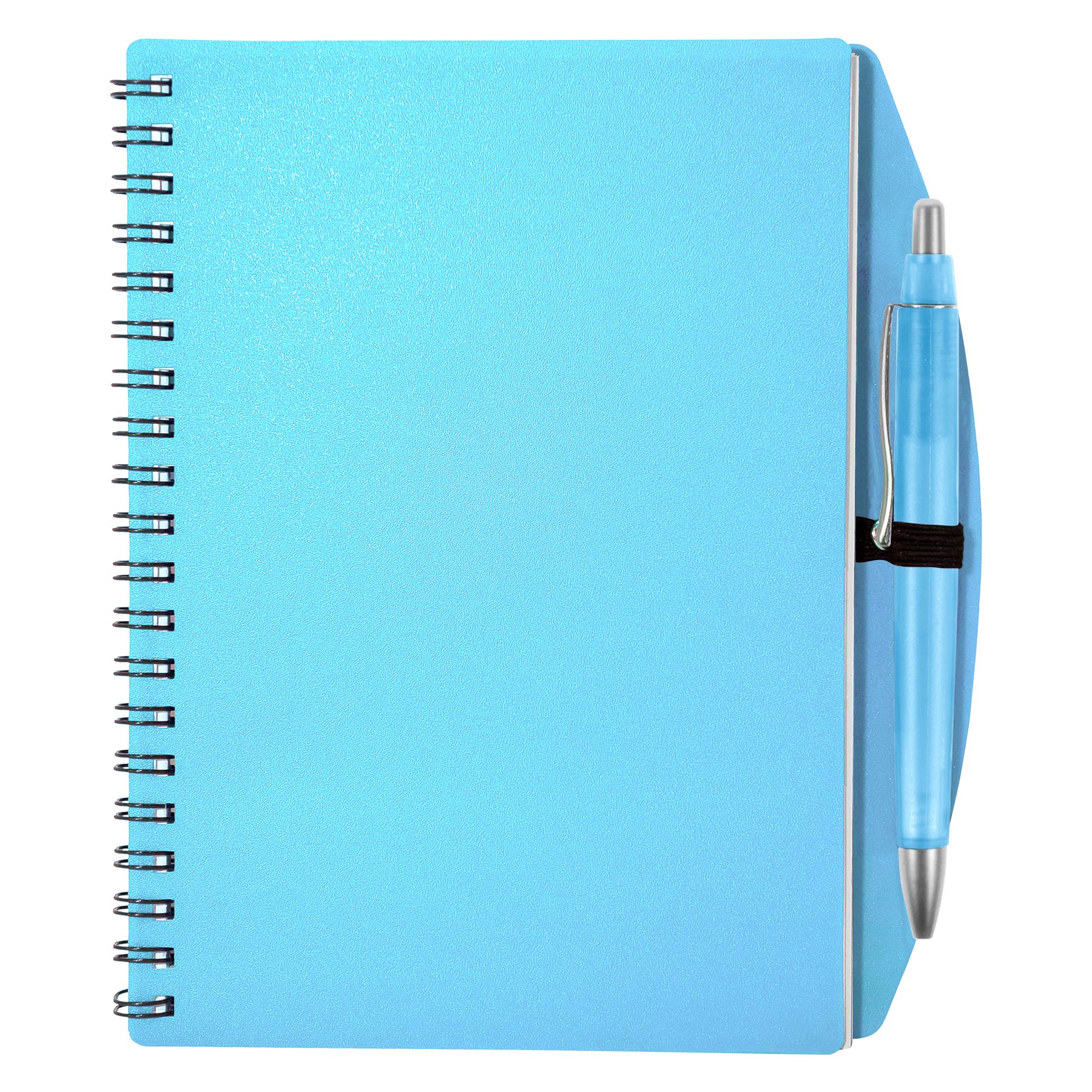 Wave Spiral Notebook With Pen 9