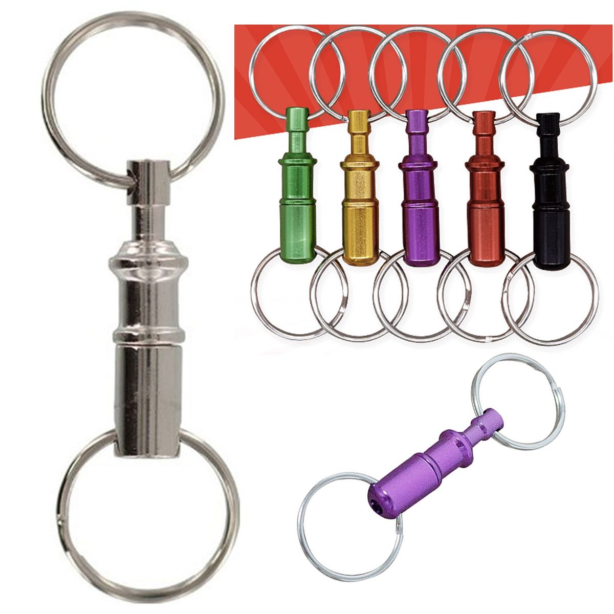 Quick Release Keychain