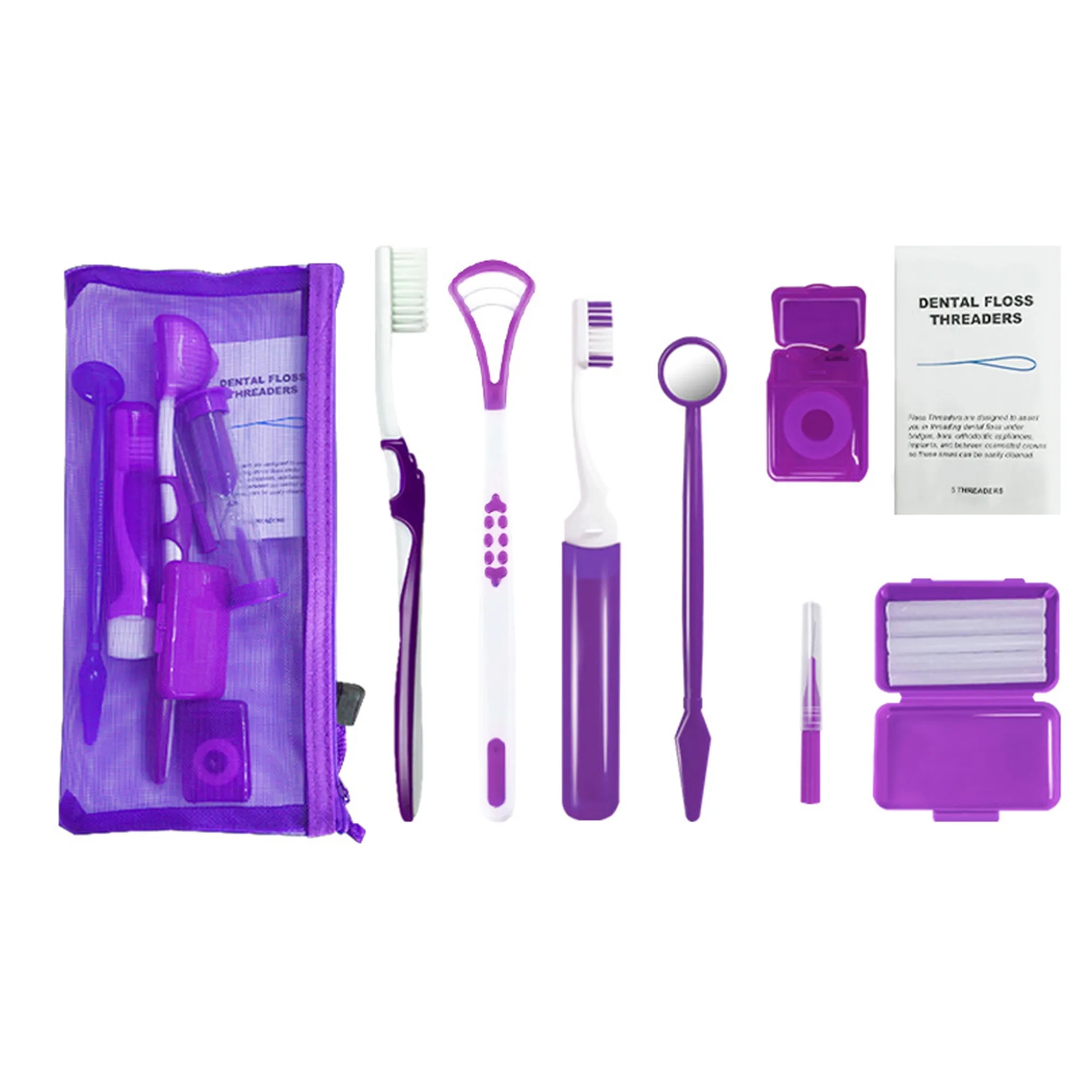 Portable Oral Care Hygiene Set 11