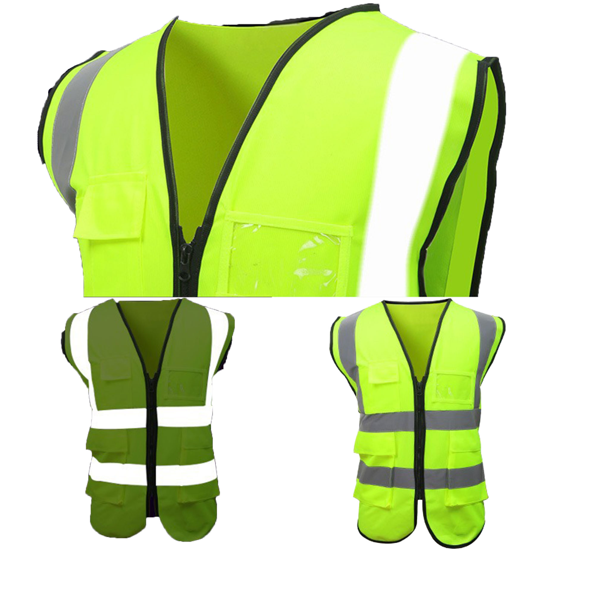 Reflective Vest With Multiple Pockets 9