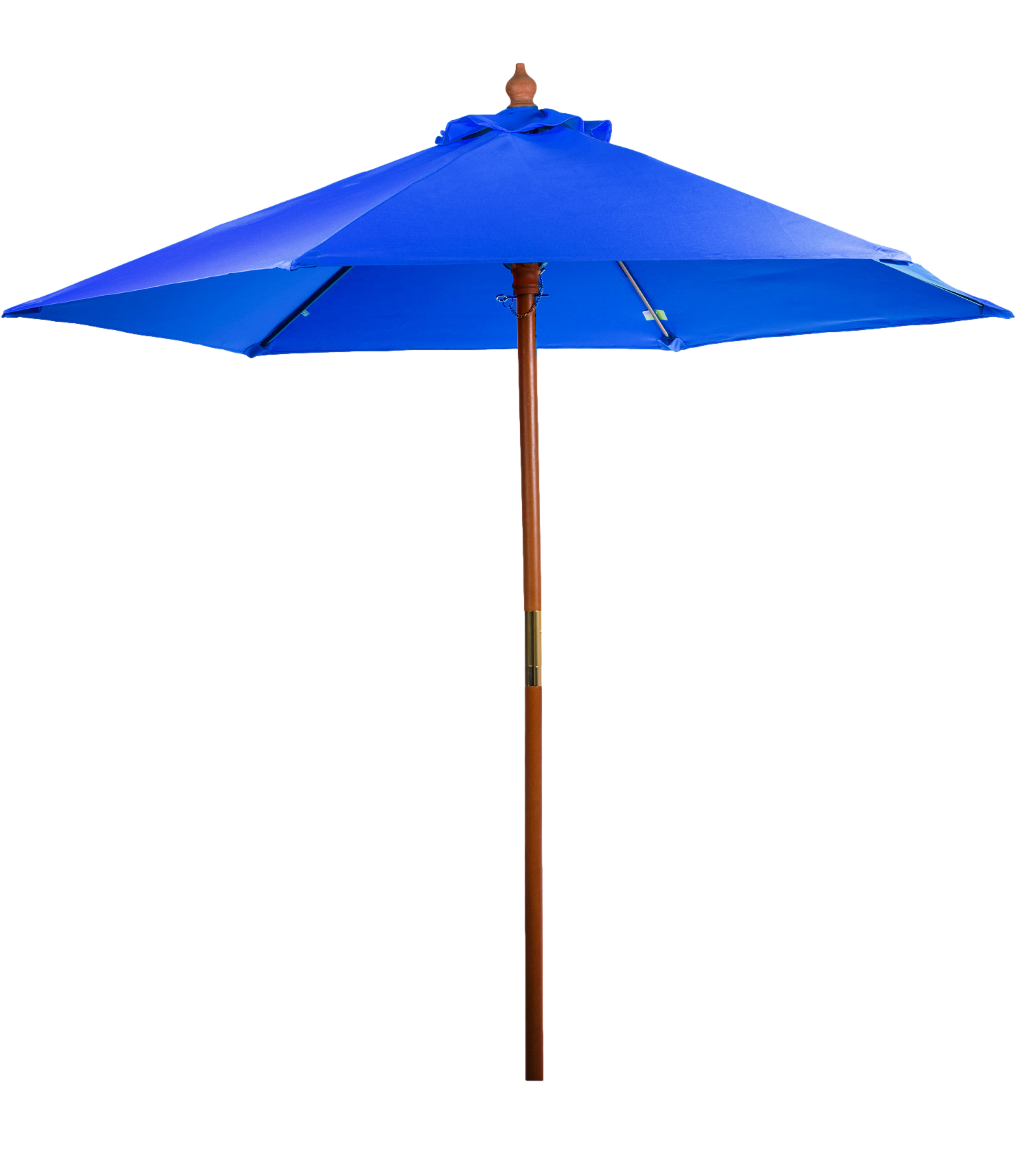 7' Wooden Market Umbrella 34