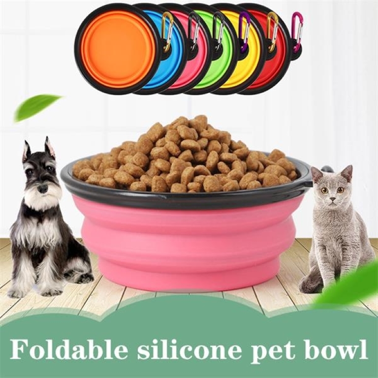 Foldable Silicone Pet Bowl