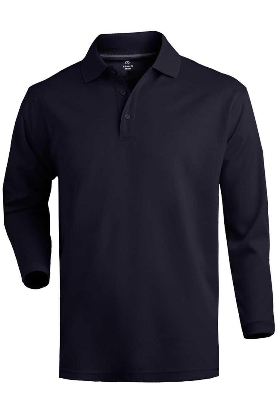 Hi Performance Mesh Unisex Long Sleeve Polo