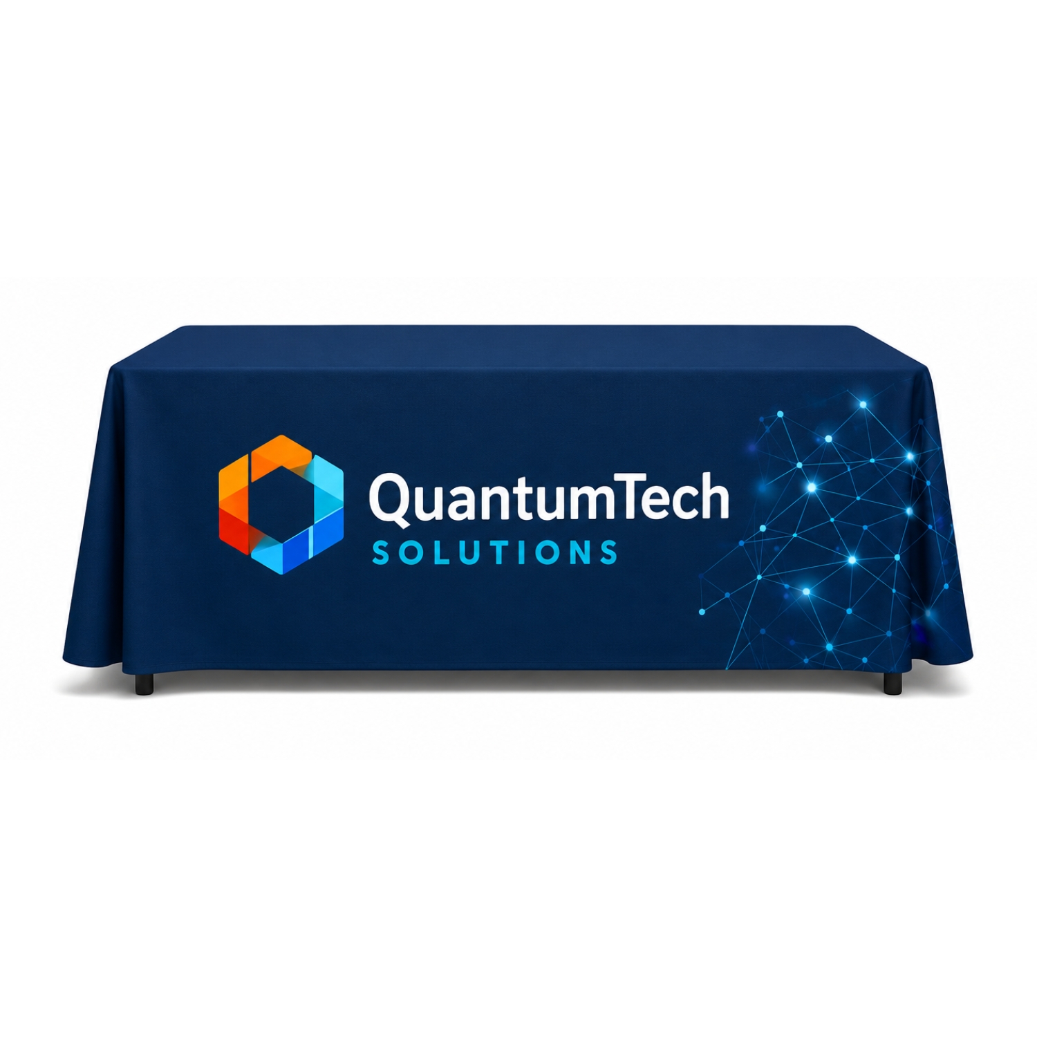 6' Table Throw, Full-Color Front Panel 80