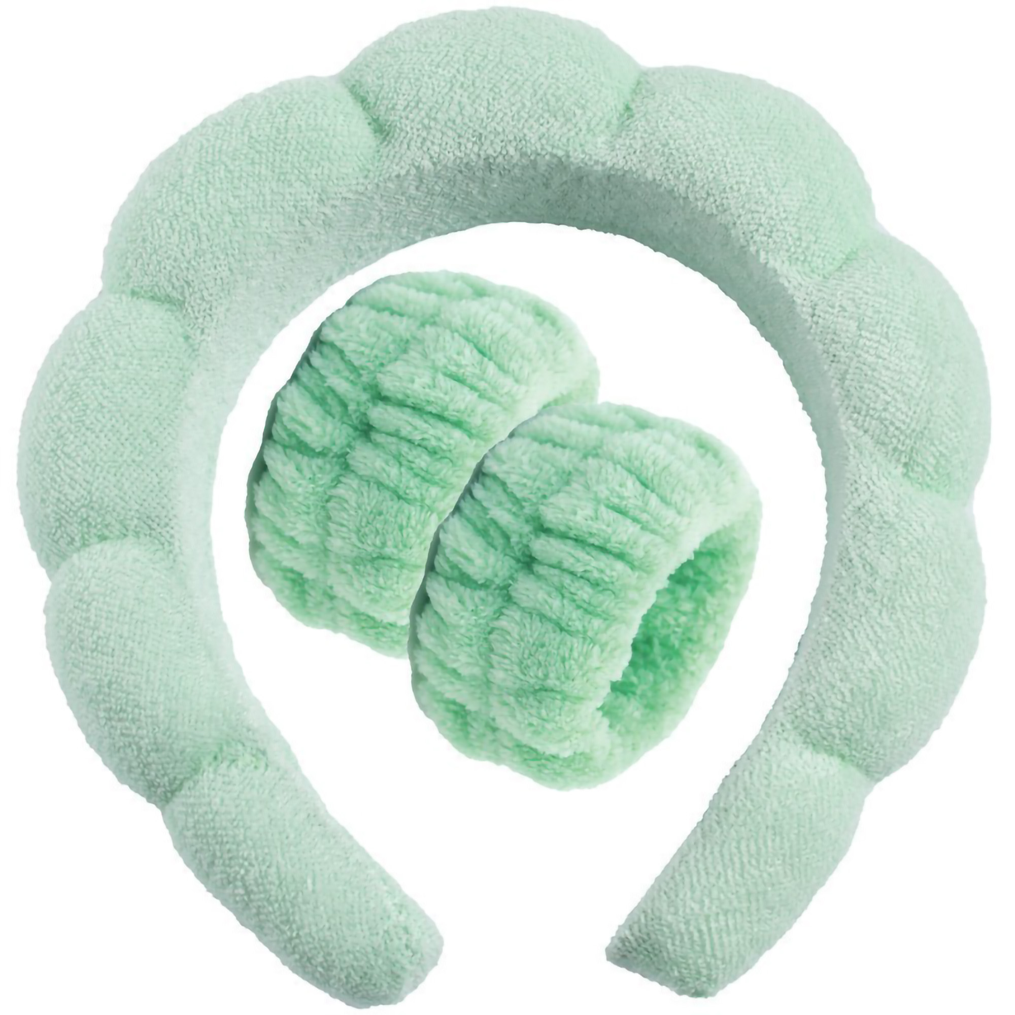 MOQ50 Terry Cloth Spa Cloud Headband 15