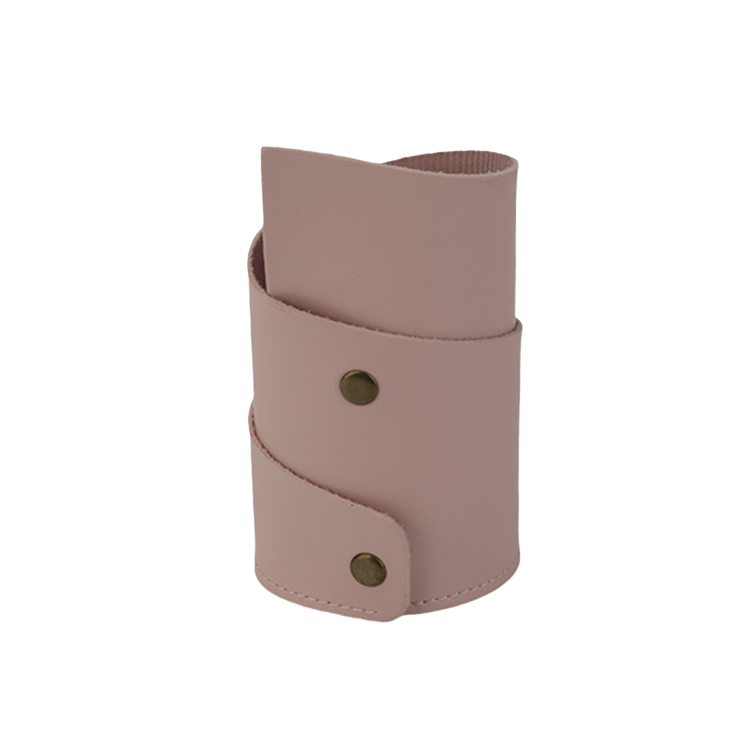 Snap Closure PU Leather Pen Holder 12