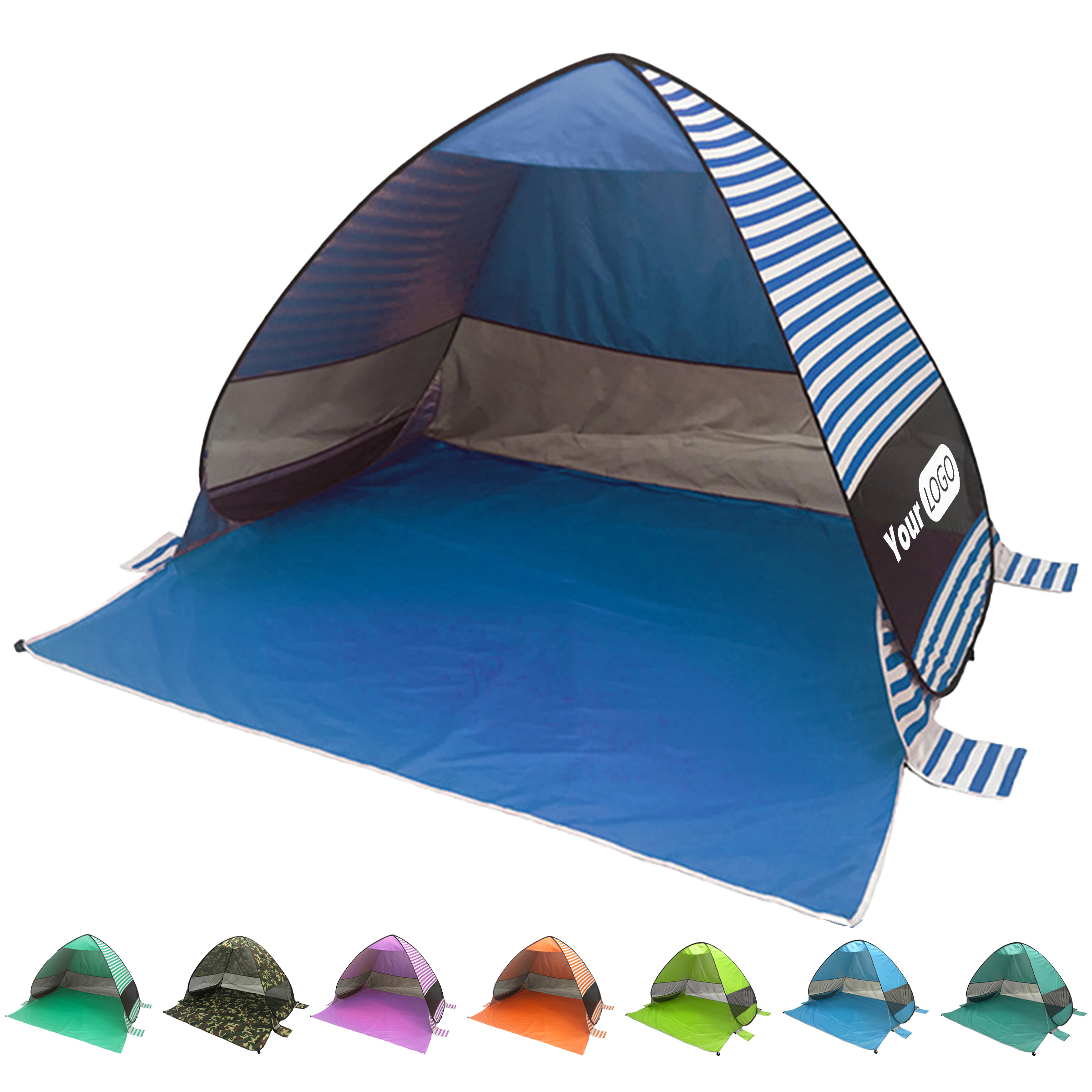 Polyester Portable Travel Sunscreen Tent