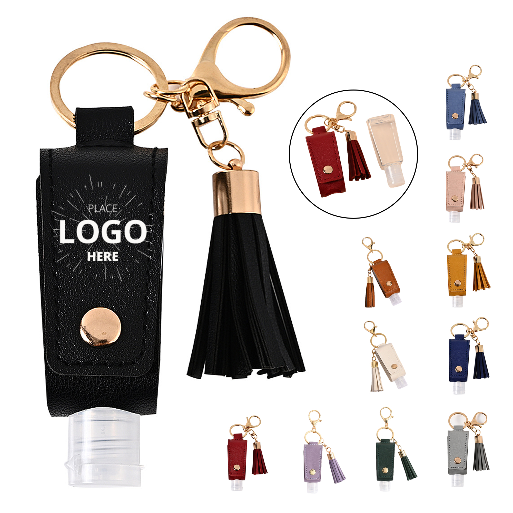 Mini Hand Sanitizer Keychain