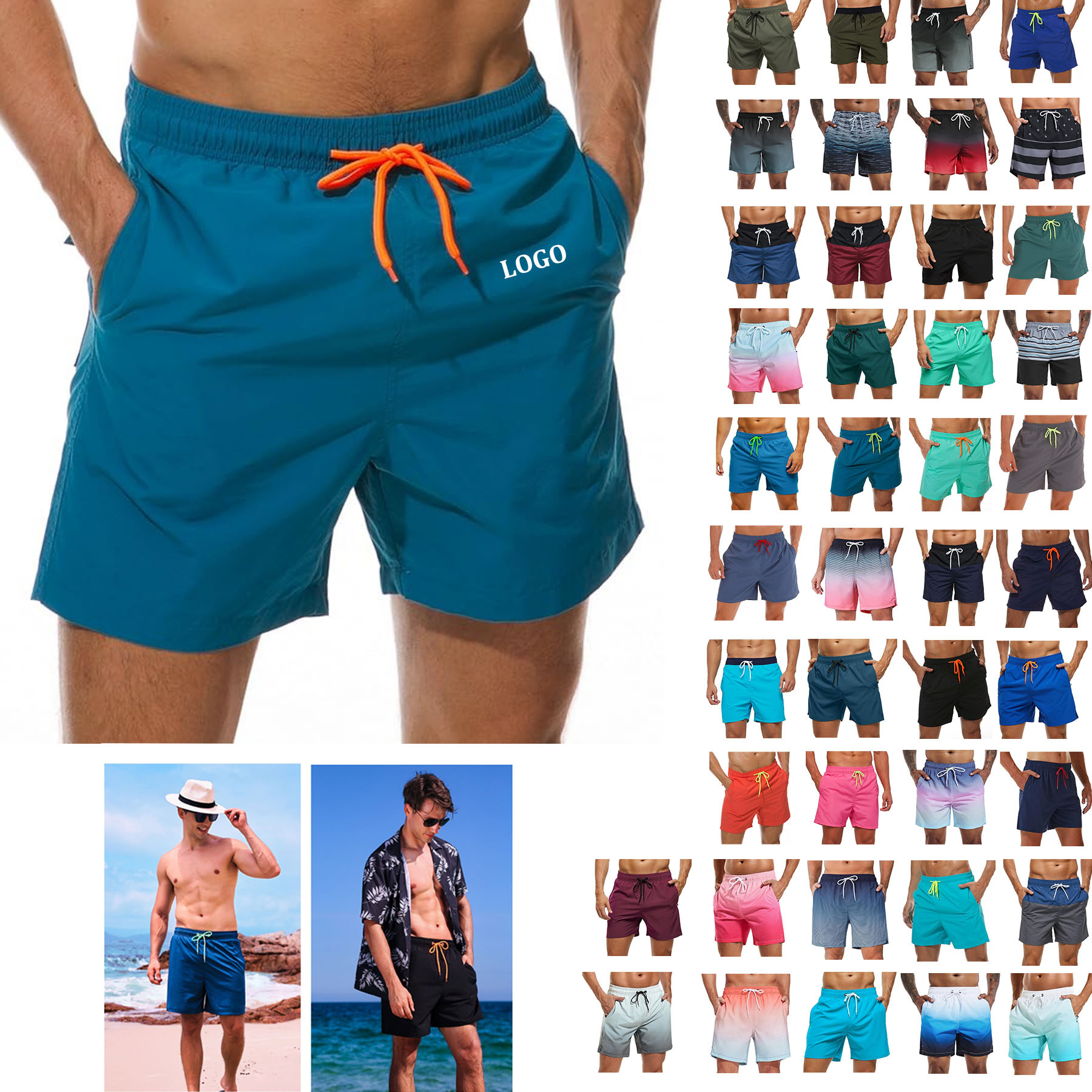 Men's Quick Dry Beach Shorts 30