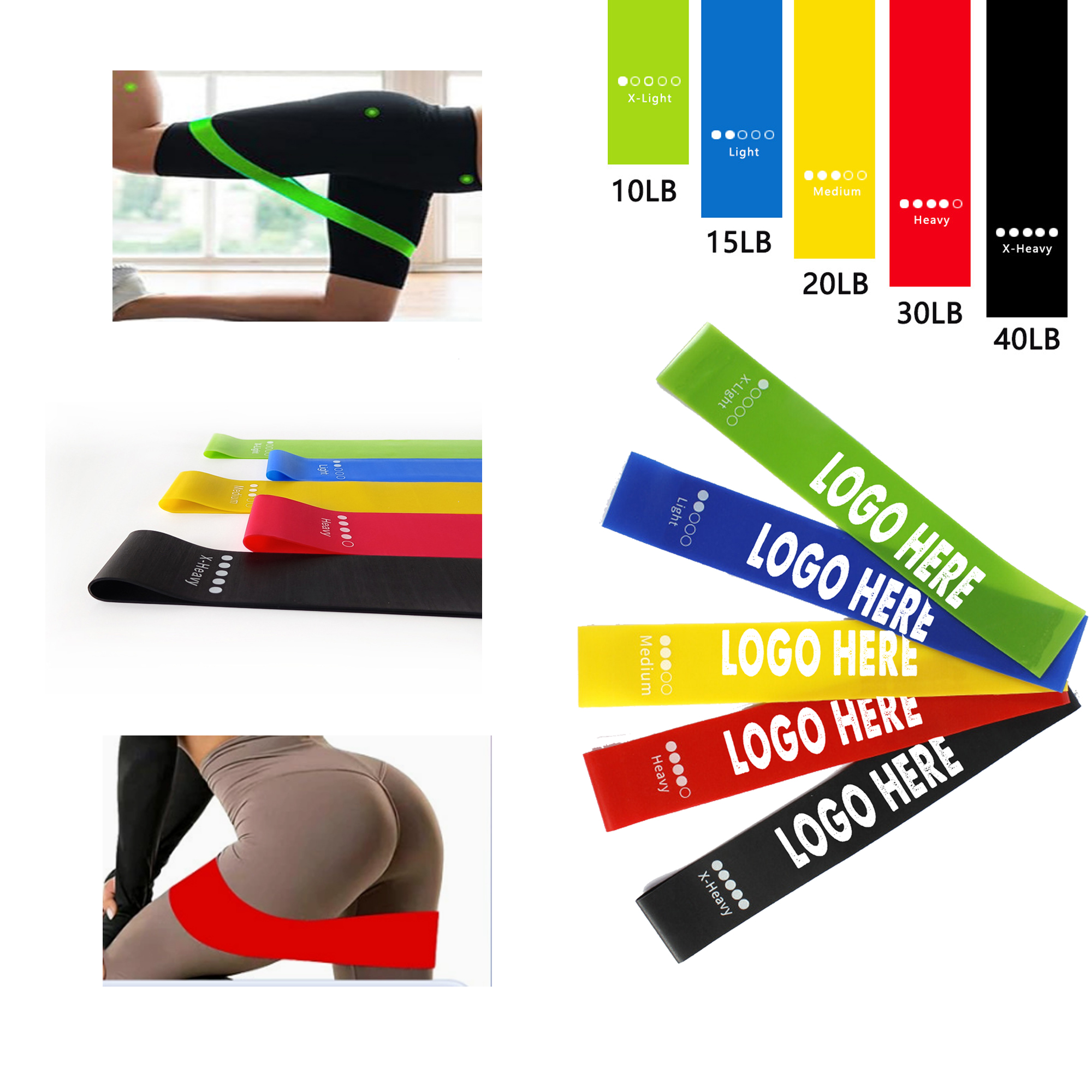 TPE Material Fitness Resistance Band