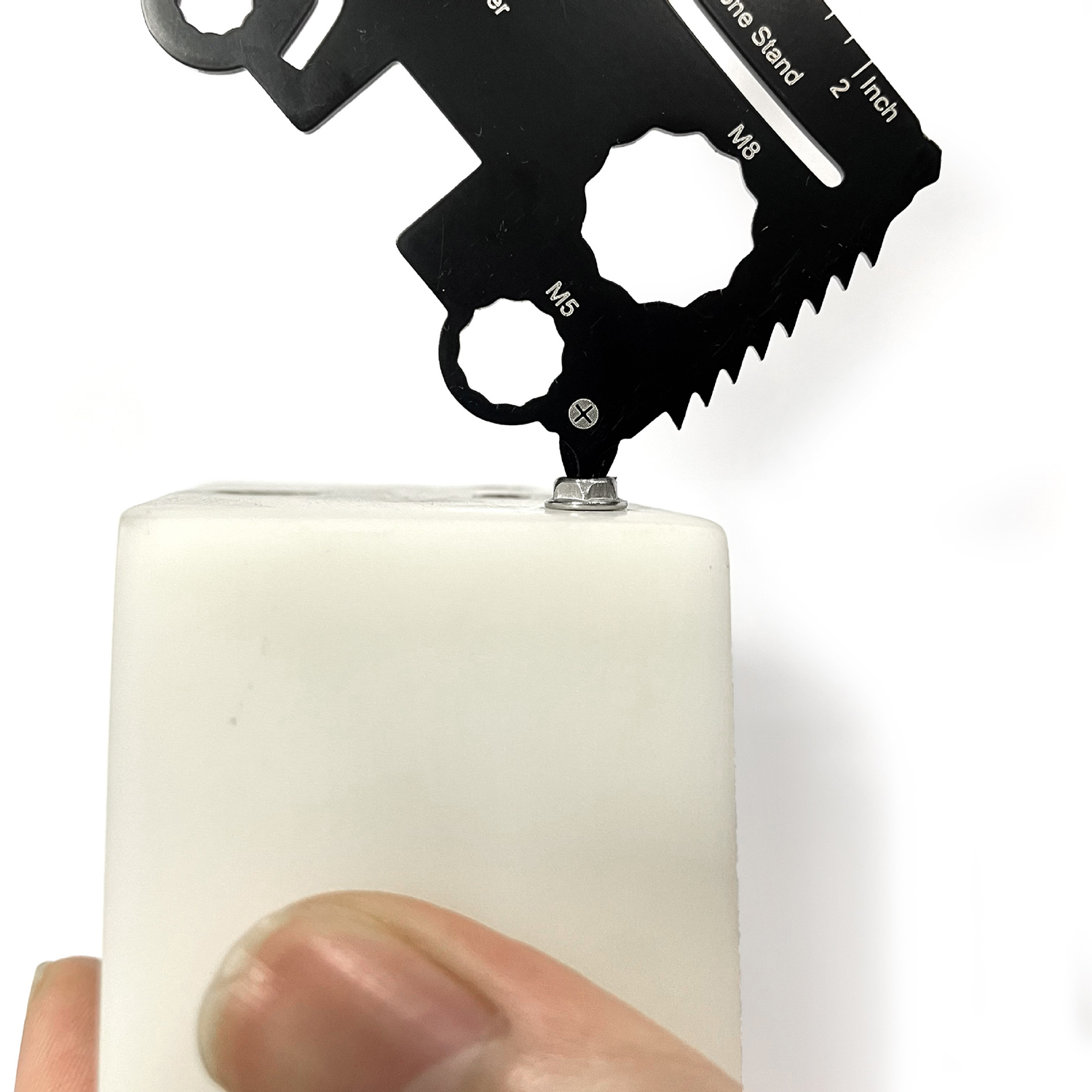 GearCard 21-in-1 Truck-Shaped Multi-Tool Card – Stainless Steel Wallet EDC Gadget 6