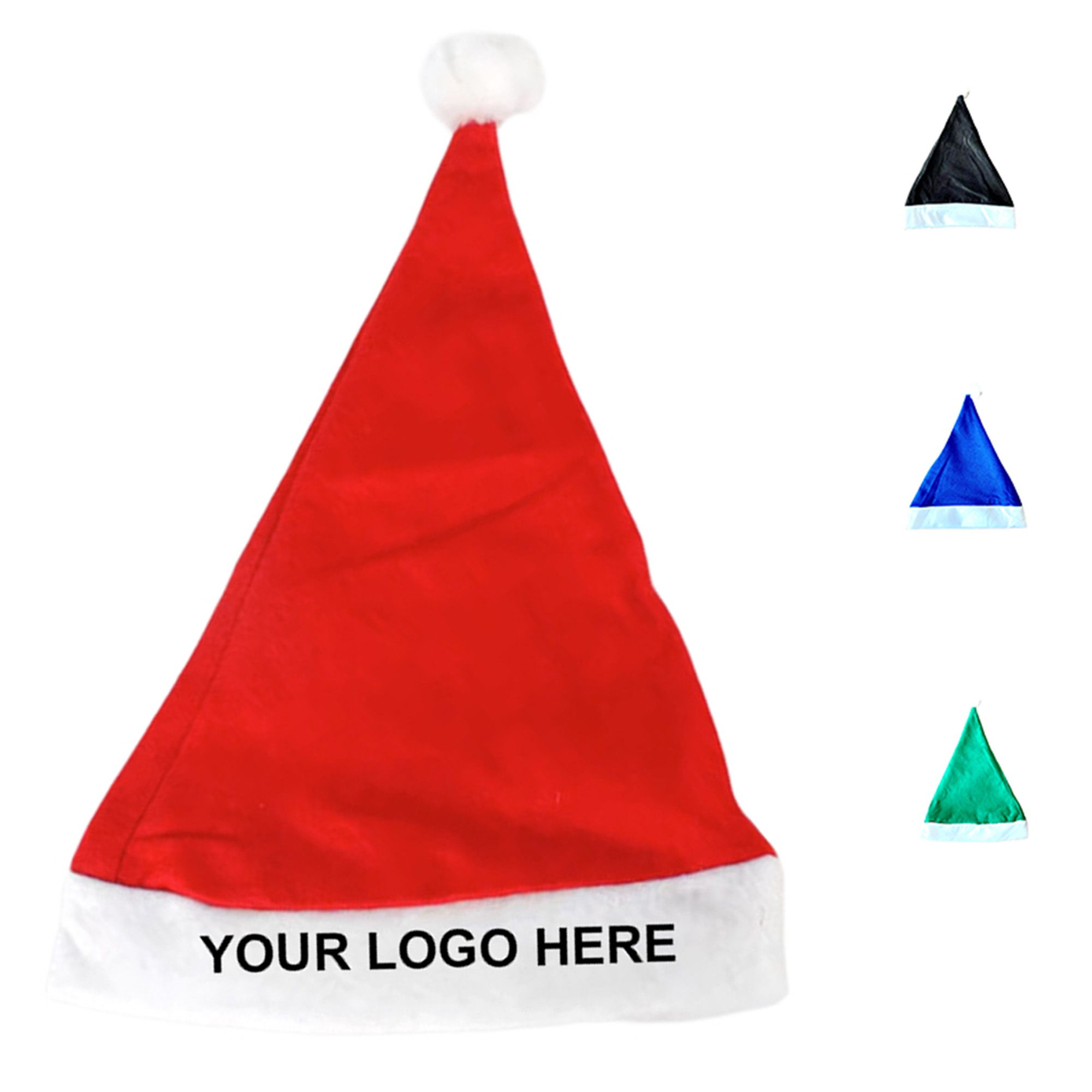 Multi Color Optional Non Woven Santa Hat 5