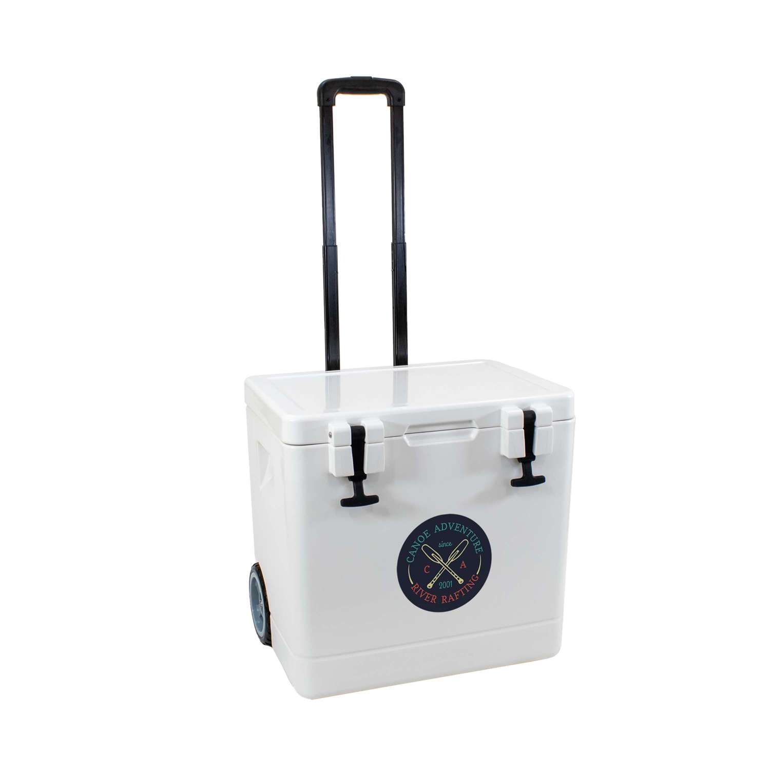 35L OBP Wheeled Explorer Cooler, Front Imprint 4