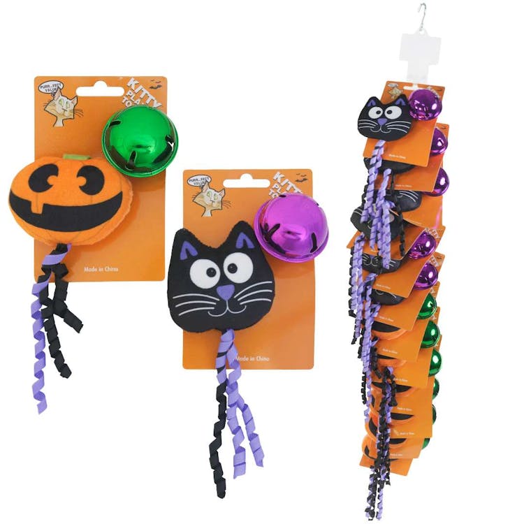 Halloween Cat Toy and Bell - Assorted Styles 3
