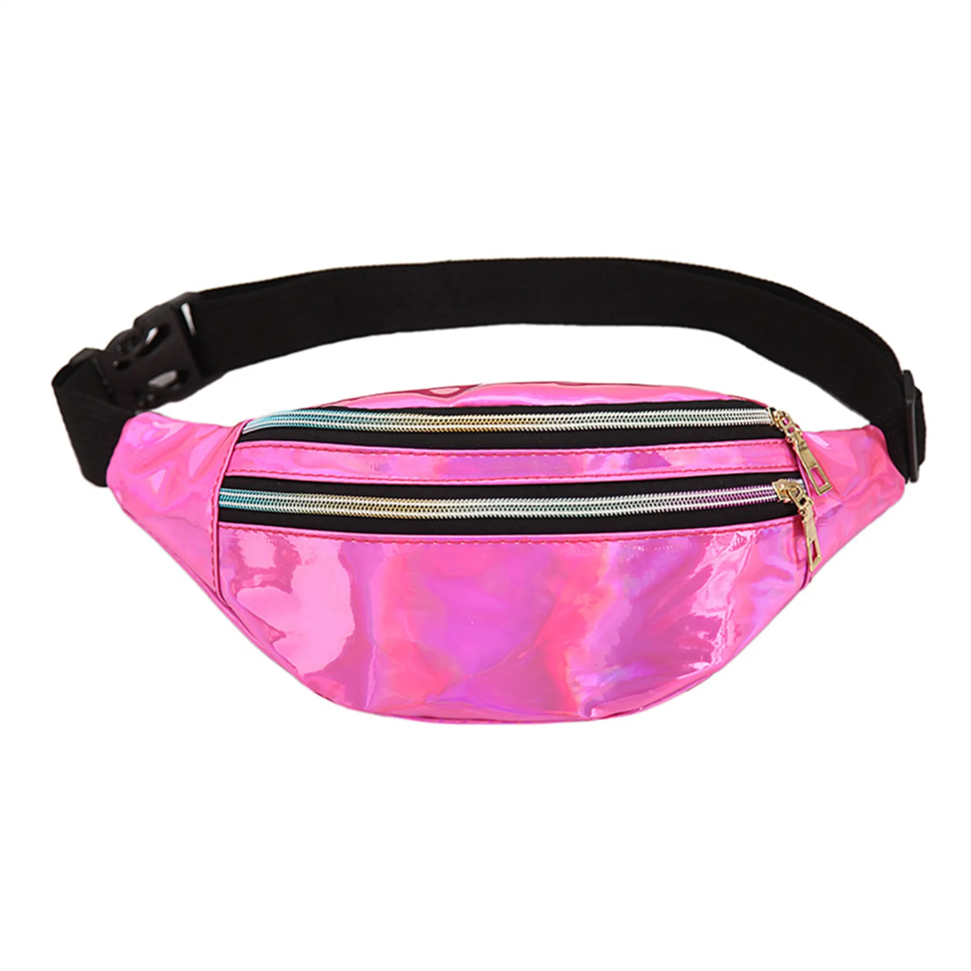 Holographic Silver Gold Cute Waist Bag 15