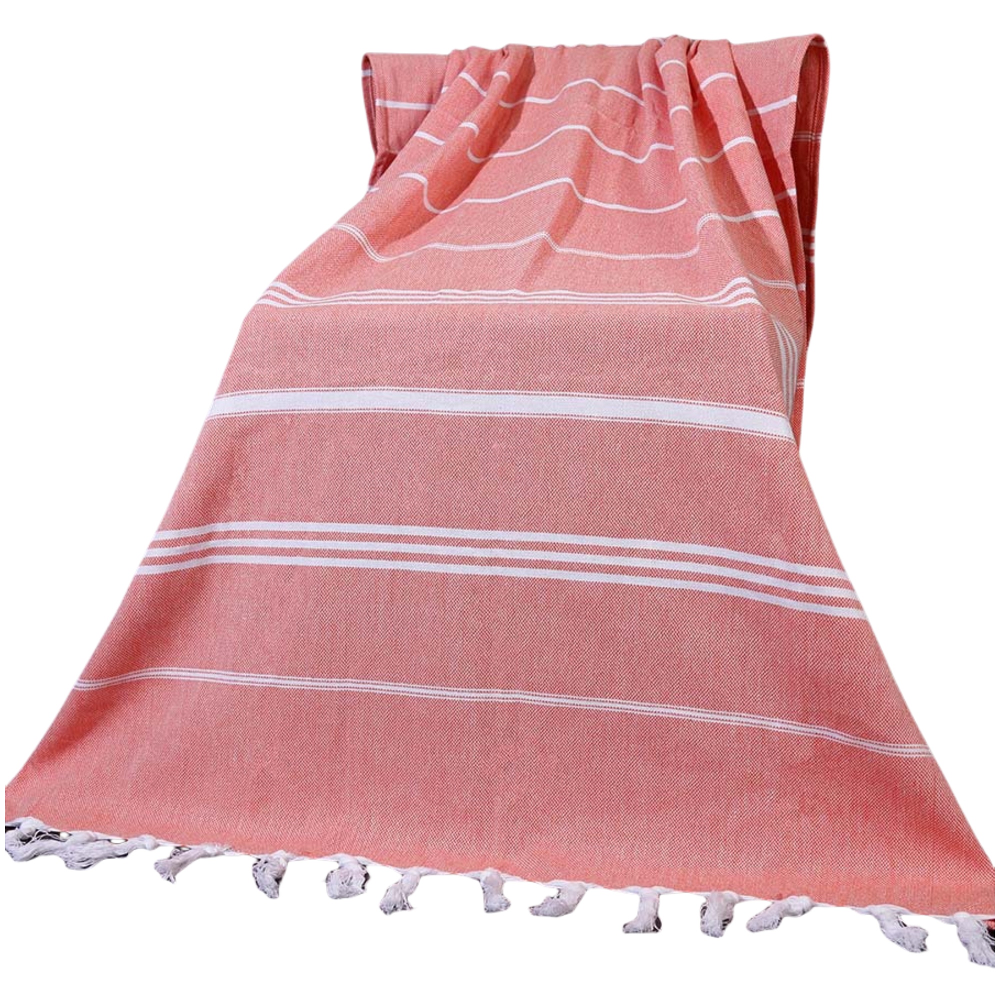 Vacation Soft Turkish Tassel Towel 12