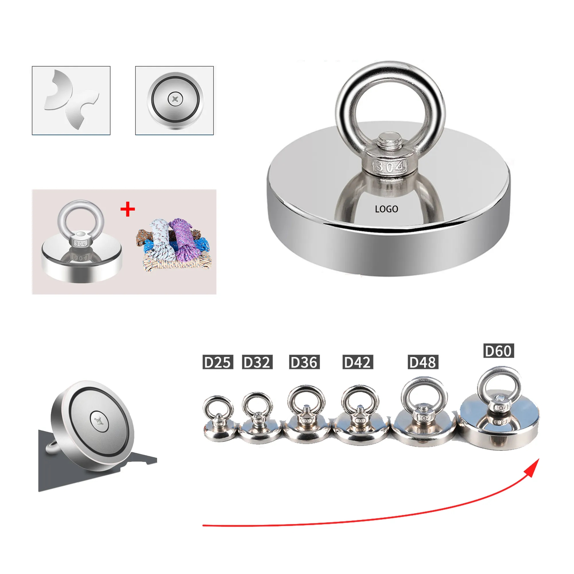 Salvage Strong Magnetic Sucker 5