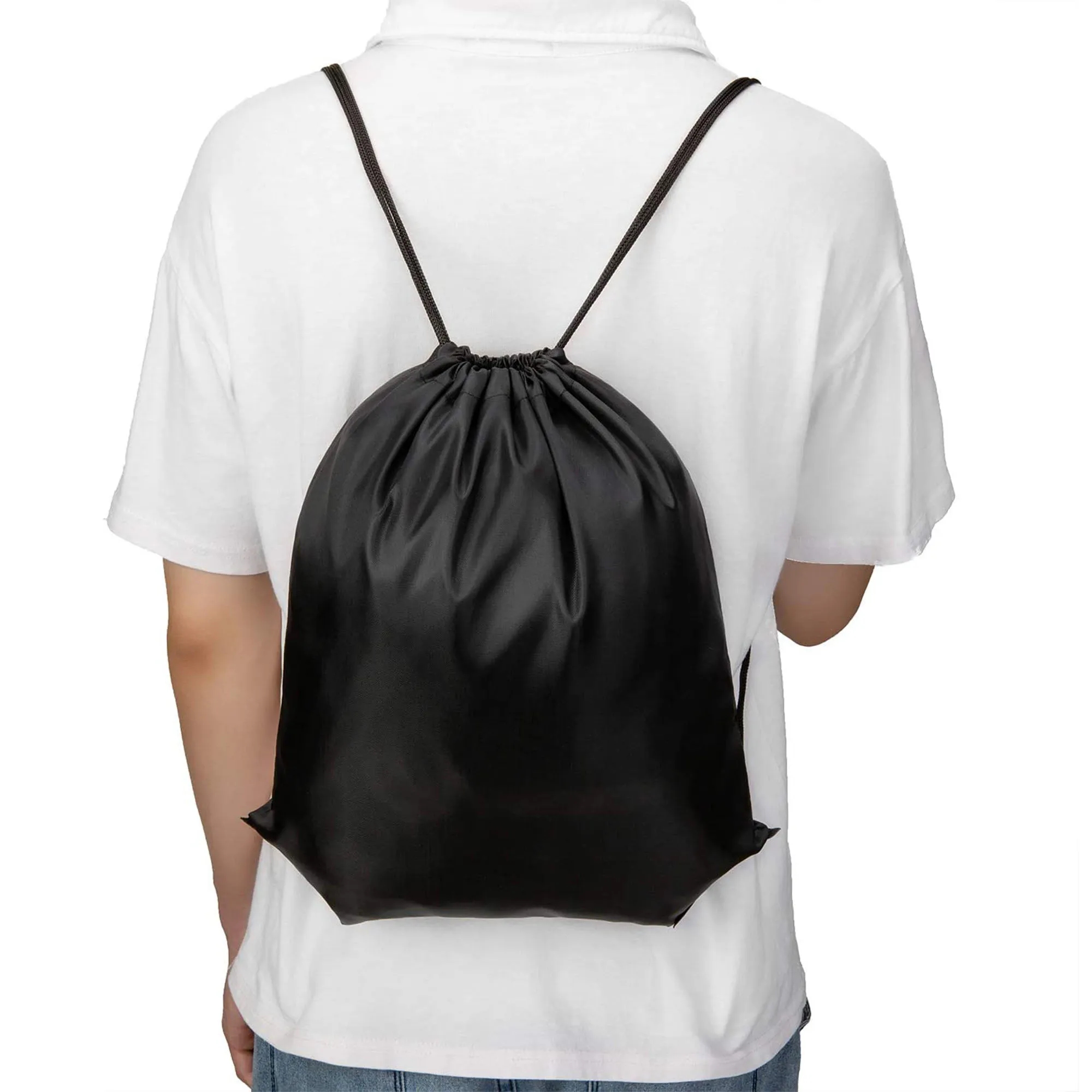 13.4"x16.5" Drawstring Backpack Bag 10