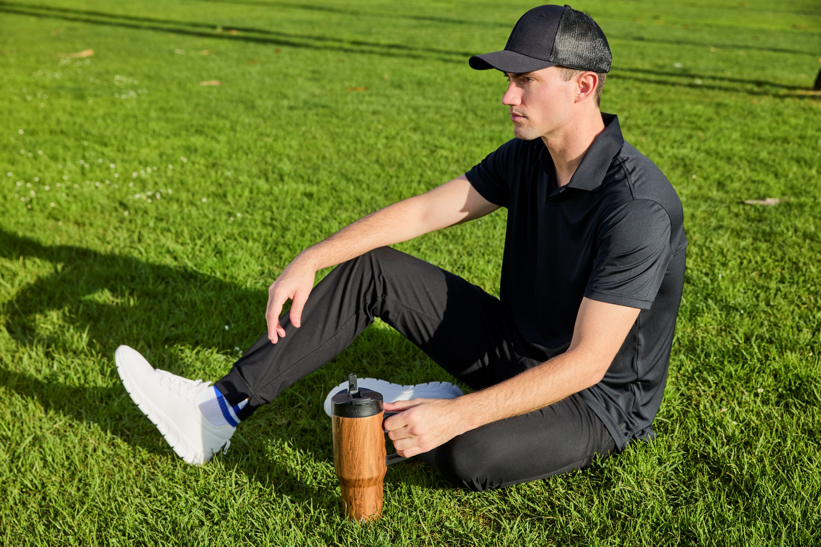 Elemental® CoffeeThread™ Series Unisex Golf Polo 3
