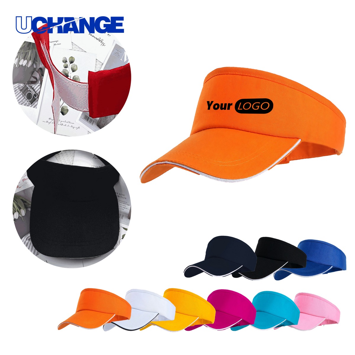 Polyester Sun Visor Hat
