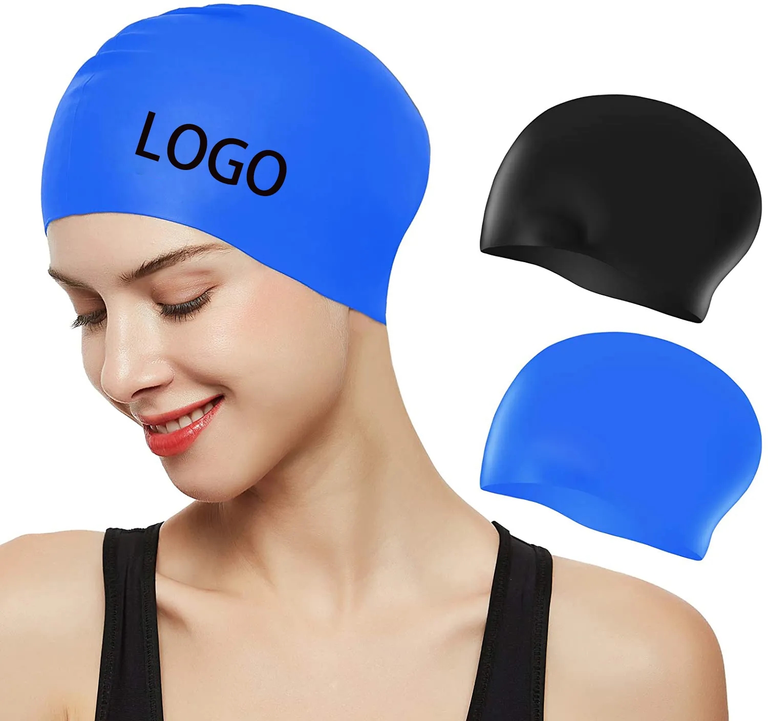 Latex Silicone Swim Cap