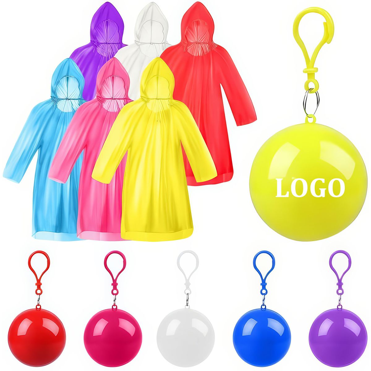 Disposable Rain Ponchos