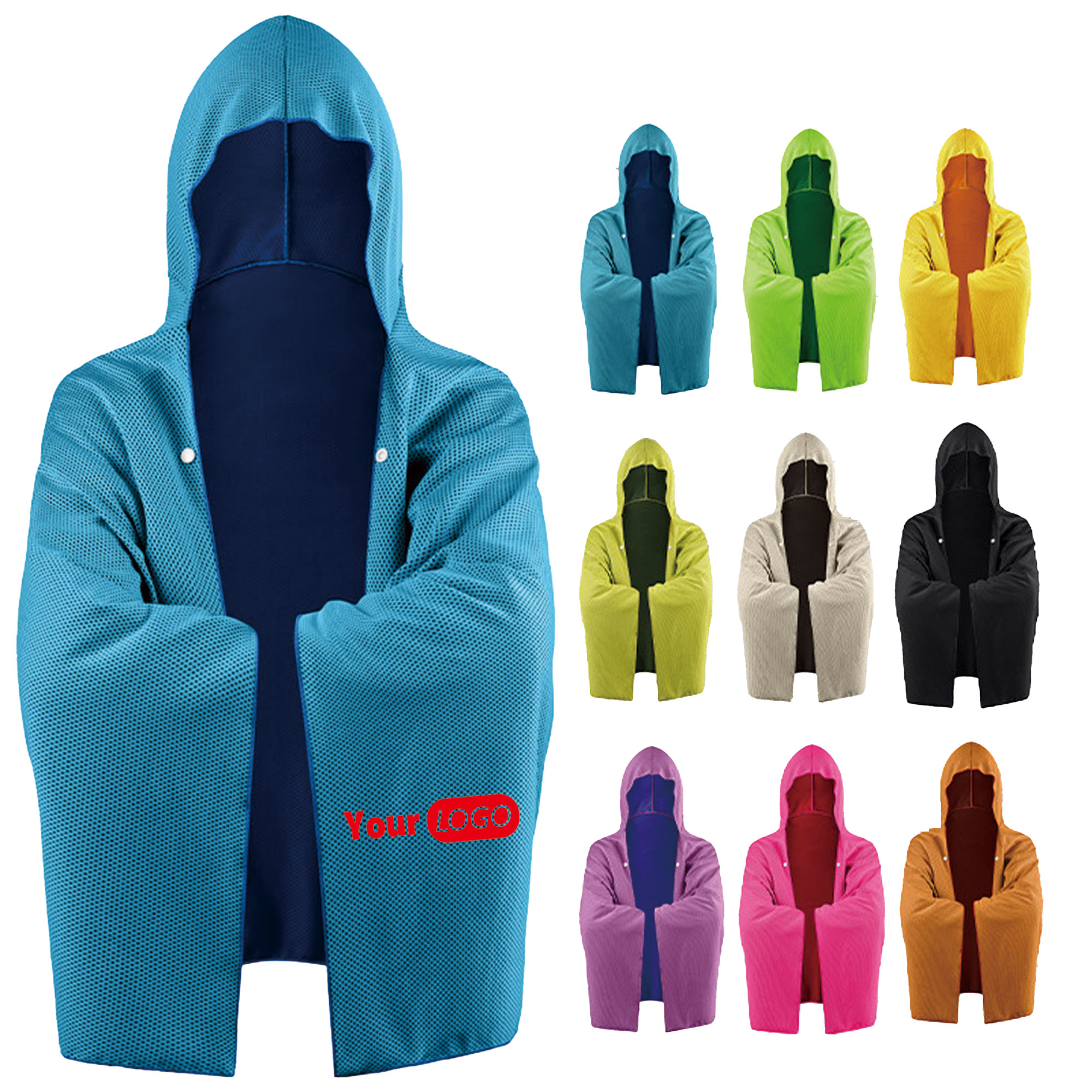 Cooling Sunscreen Outdoor Towel Cape