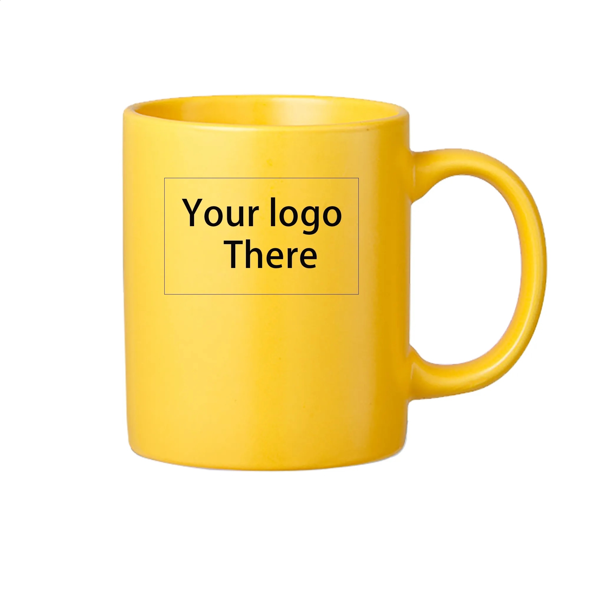 11.8OZ Classic Straight High-quality Ceramic Coca Coffee Mug 21