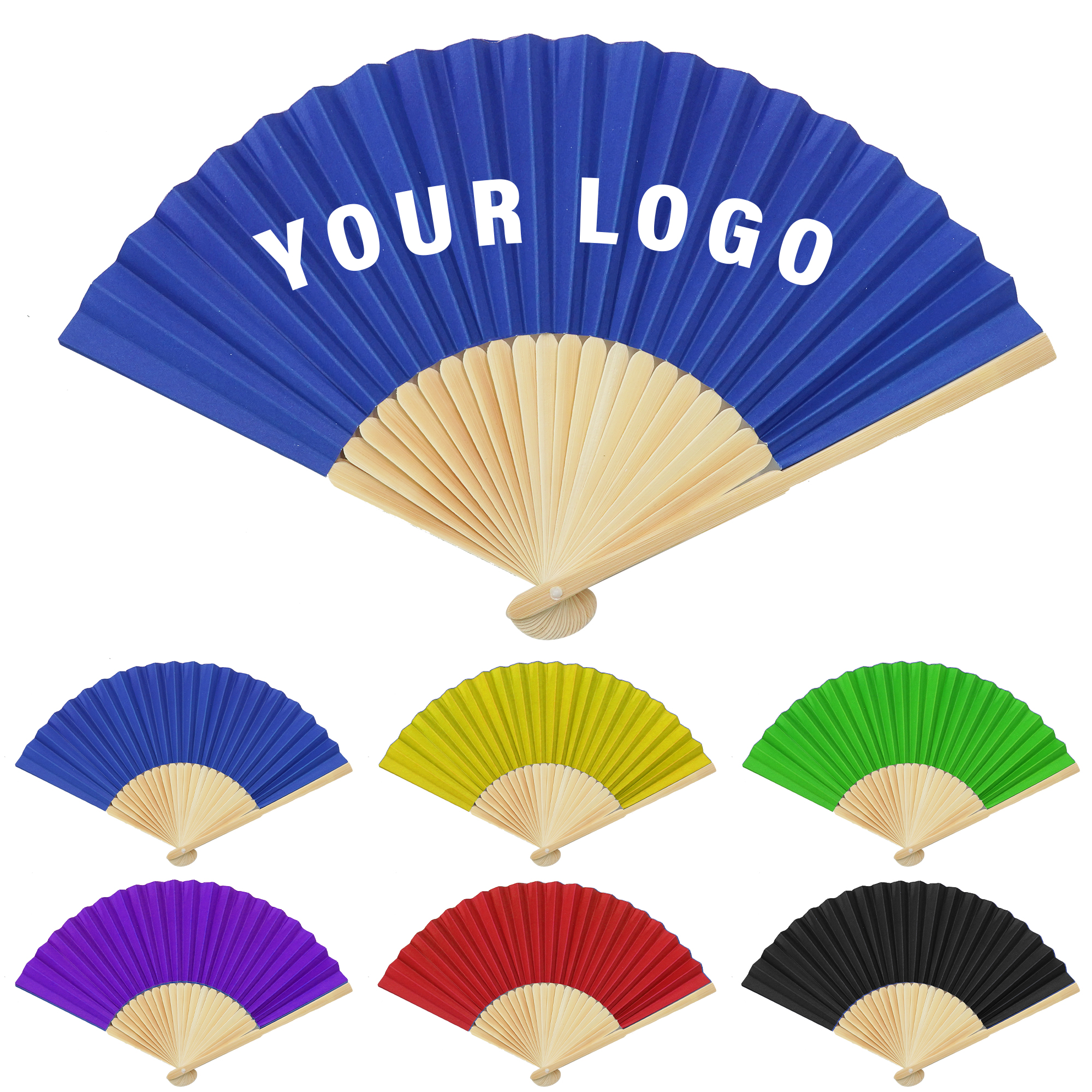Handheld Paper Fans