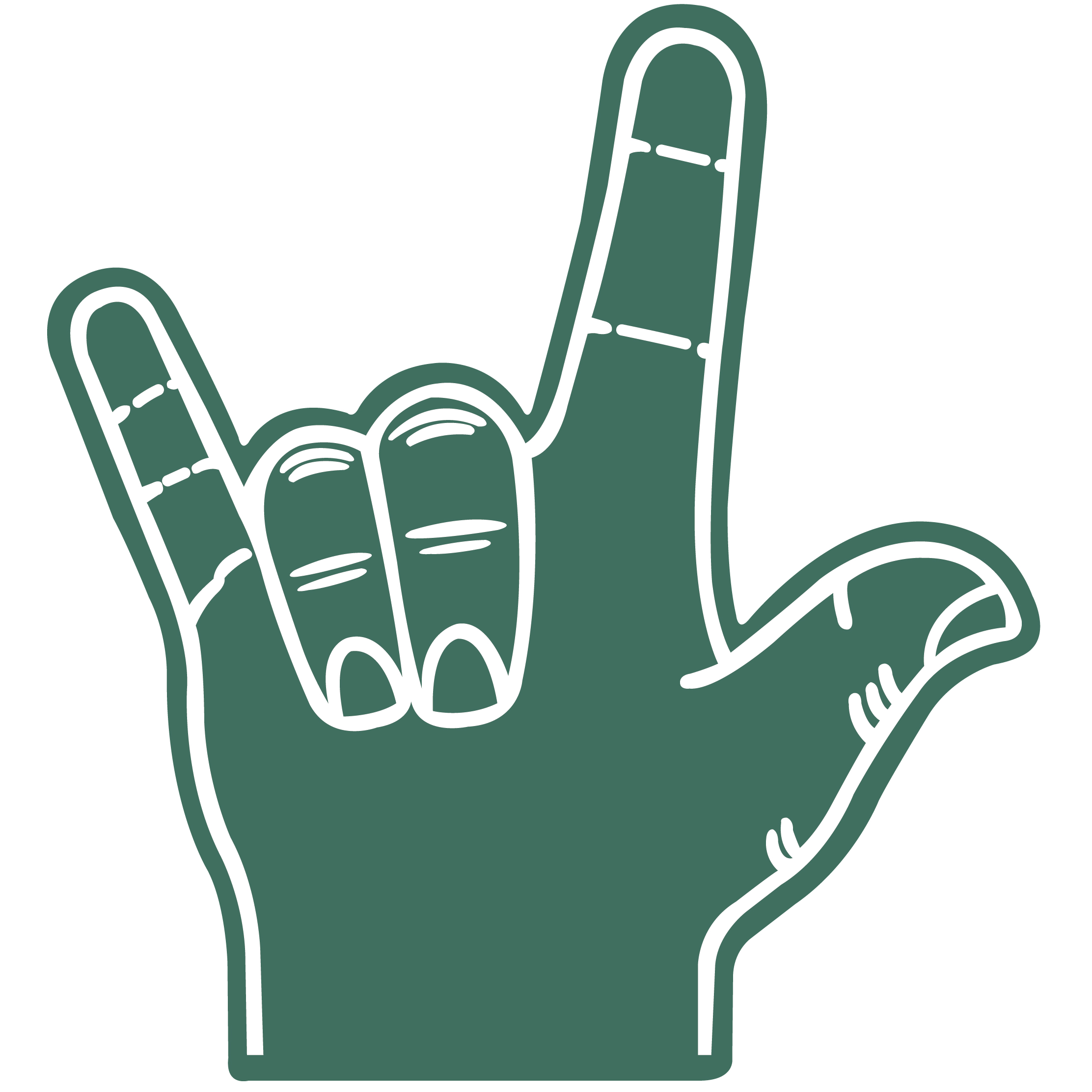 Foam Love Hand 64