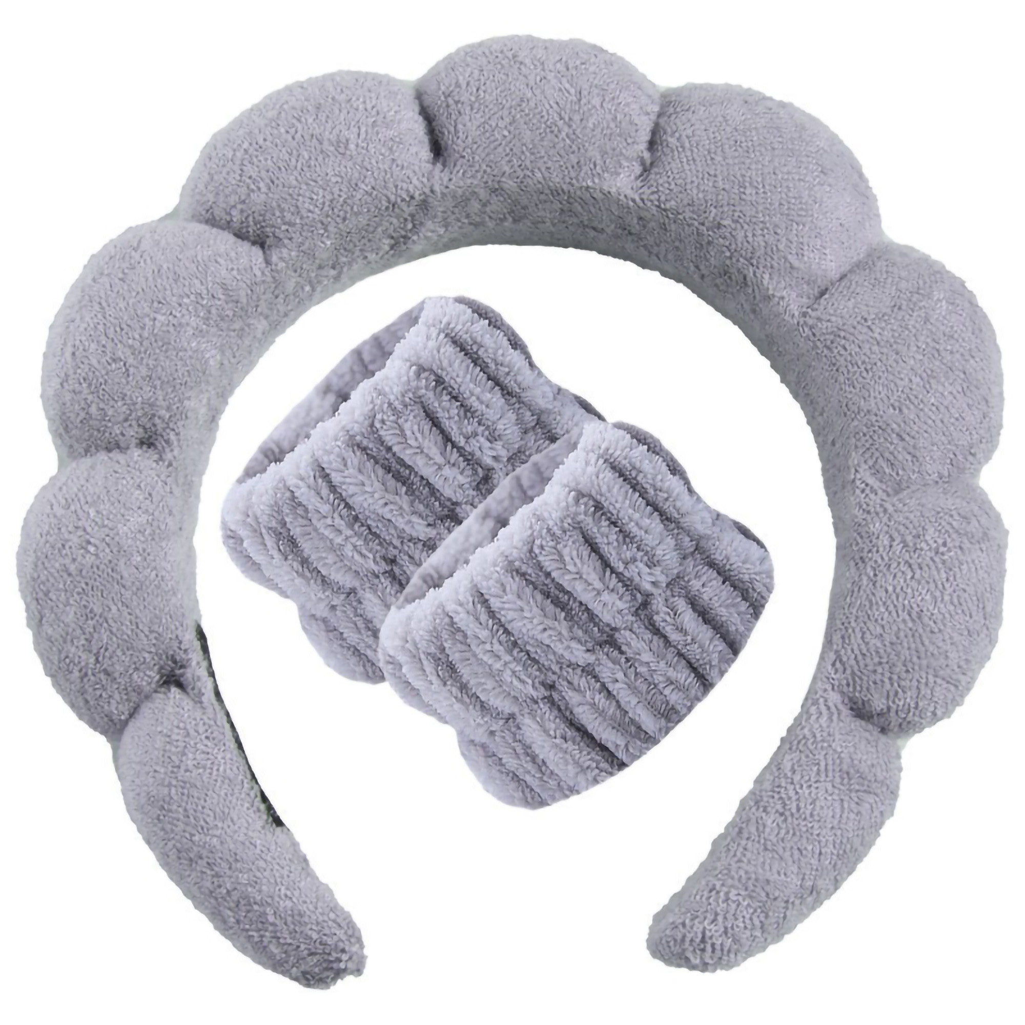 MOQ50 Terry Cloth Spa Cloud Headband 19