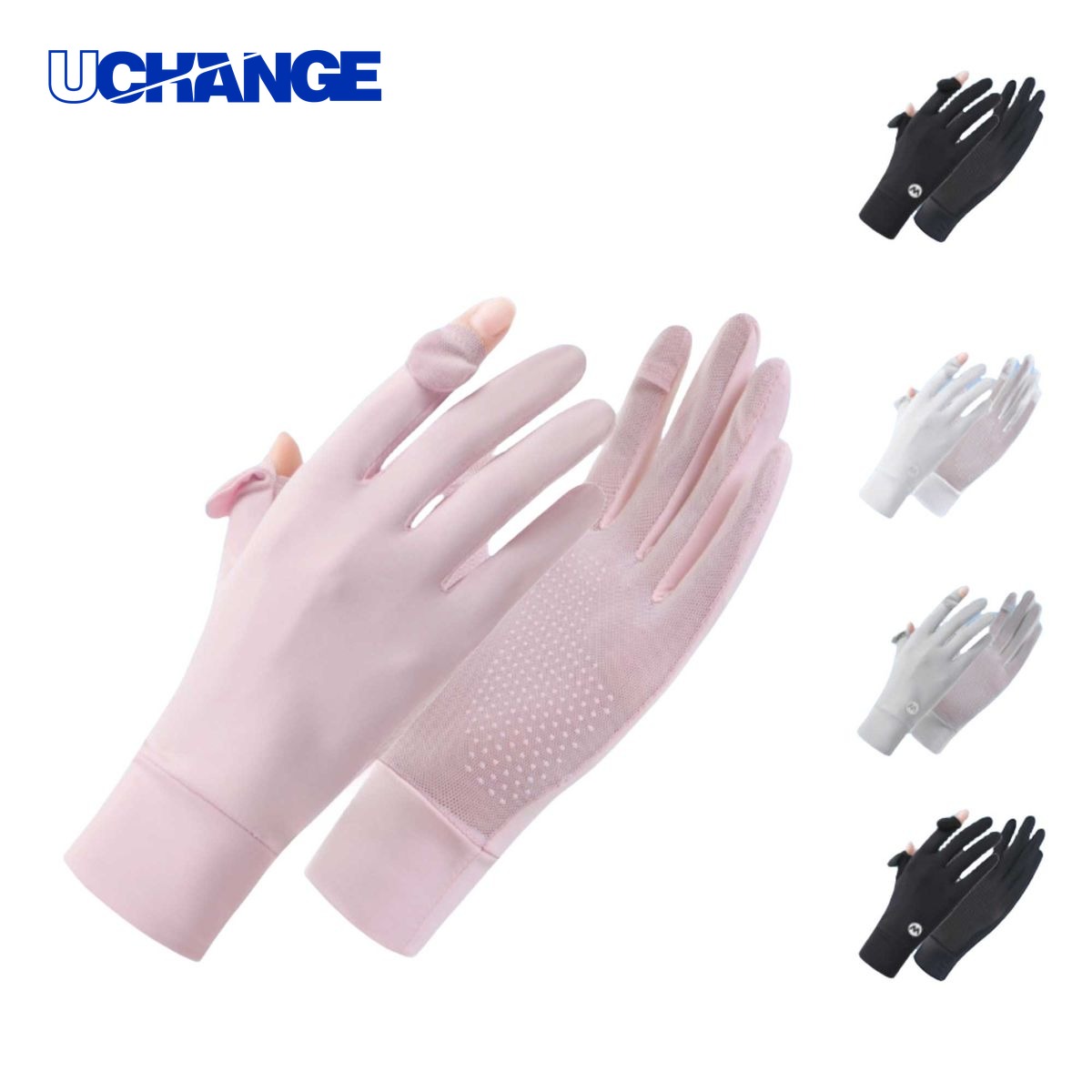 Summer Sunscreen Gloves for Outdoor Use