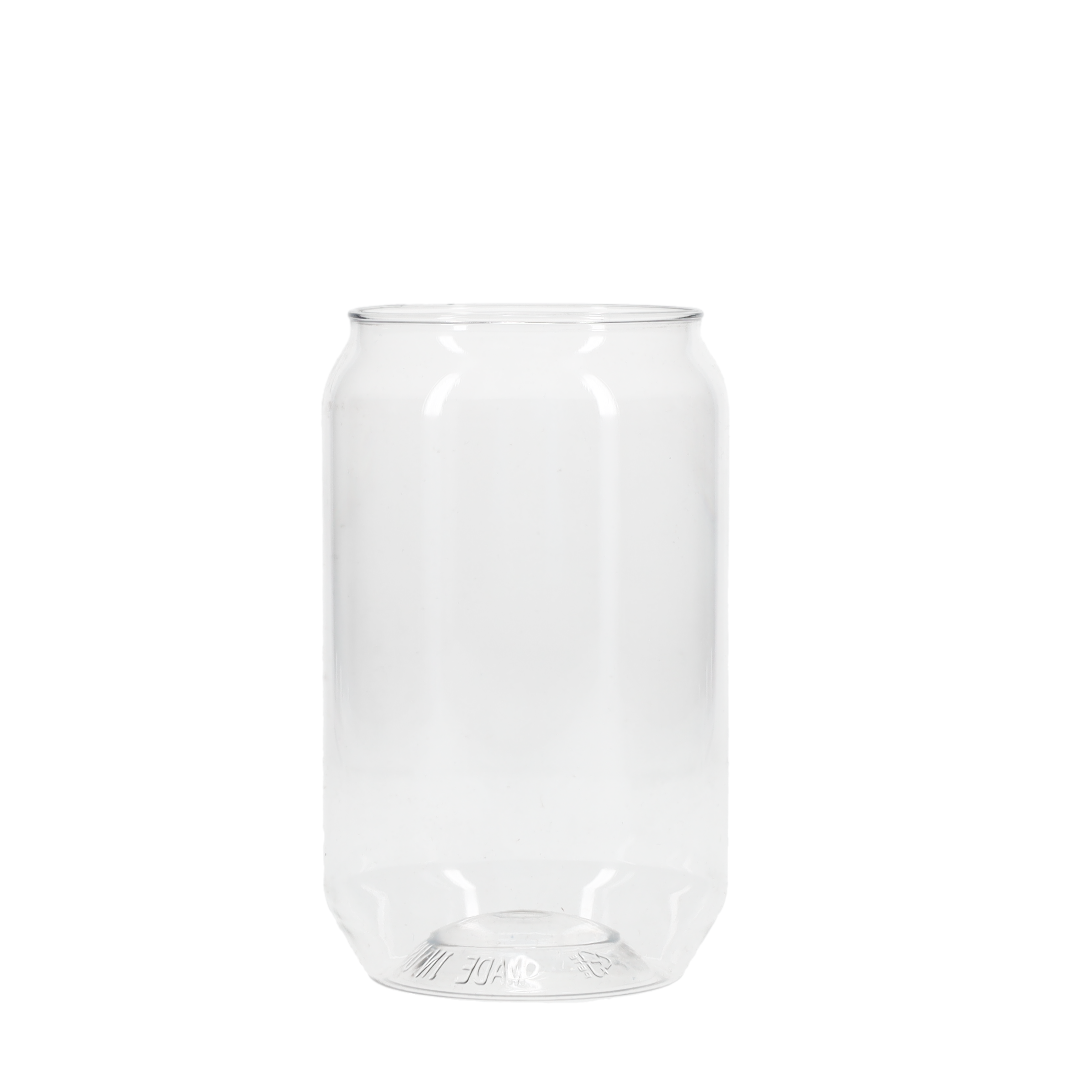 16 oz Reserv Plastic Can Glass Clear Digital Print 7