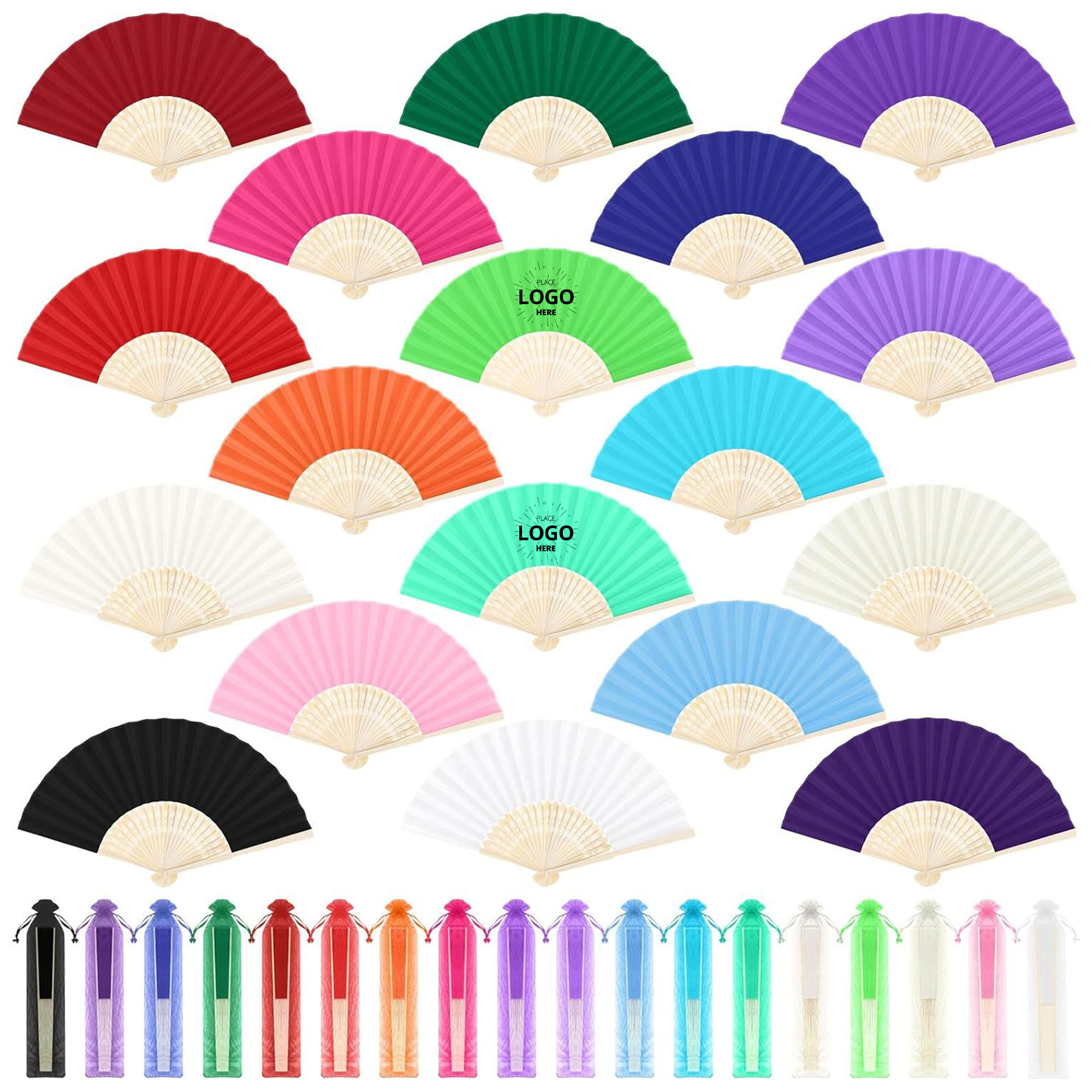 Bamboo Folding Handheld Fan