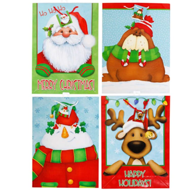 Christmas Gift Bags Assorted - X Large 3