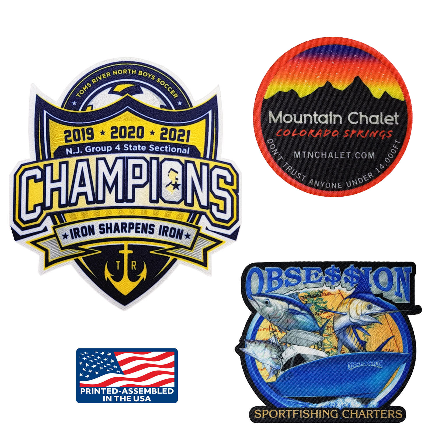 Full Color Dye Sublimation DigiPrint Patches 8