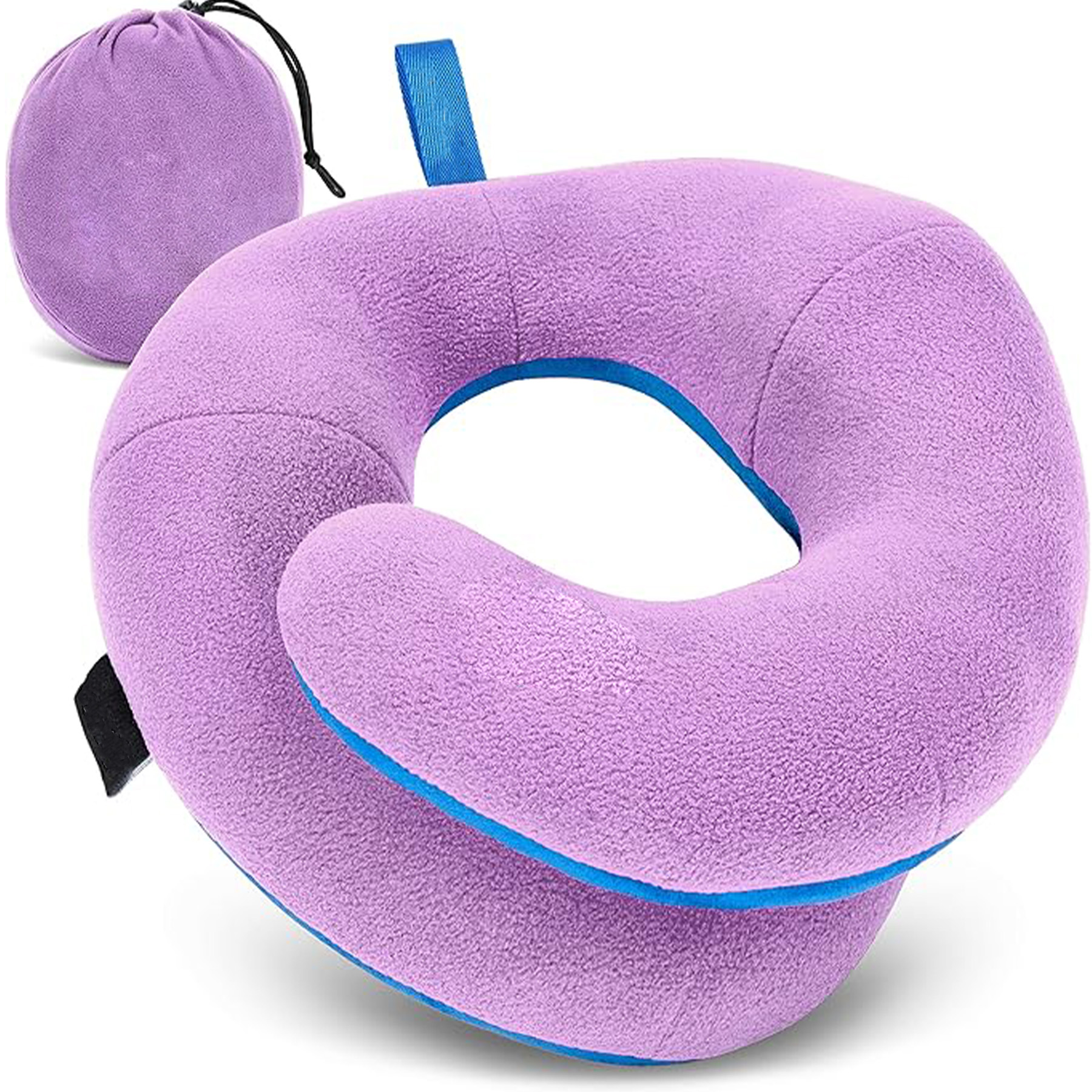 Long Distance Travel Dual Support Neck Pillow 34