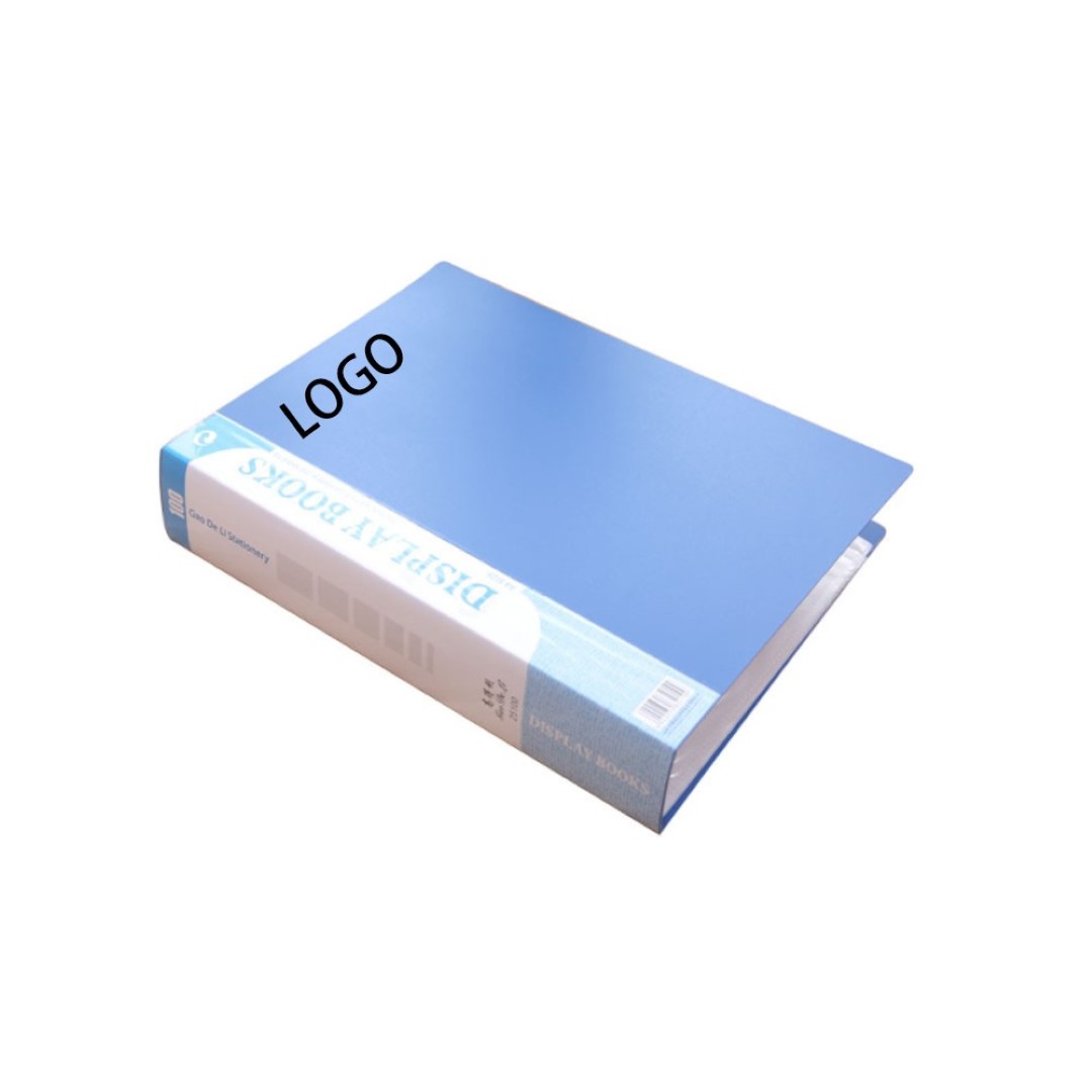 Blue A4 Office Supplies Data Book Insert Folder