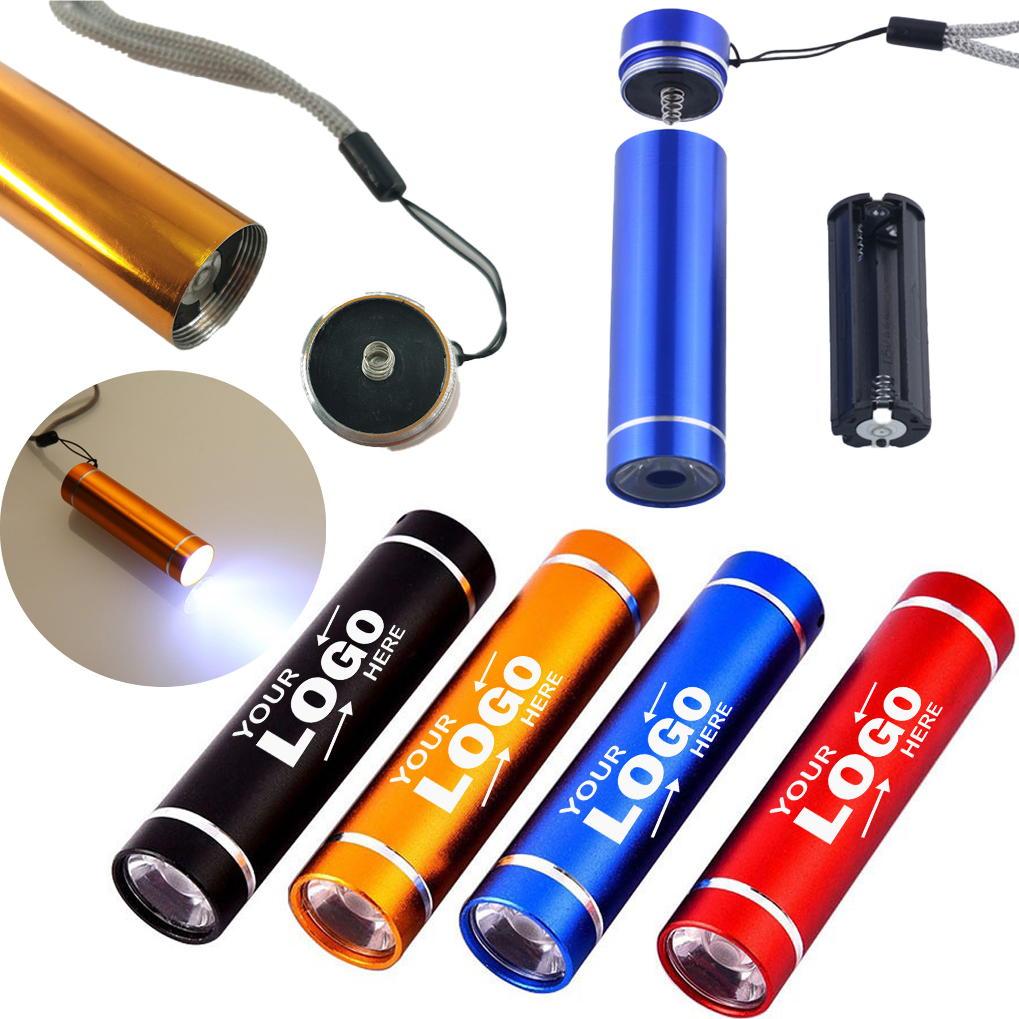 Durable LED Aluminum Alloy Flashlight