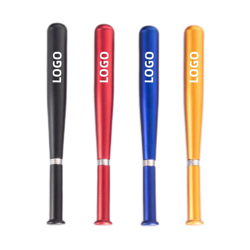 Custom Plastic Baseball Bat-Shaped Ballpoint Pen