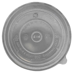 24 Oz. & 32 Oz. Paper Food Container Flat Lid