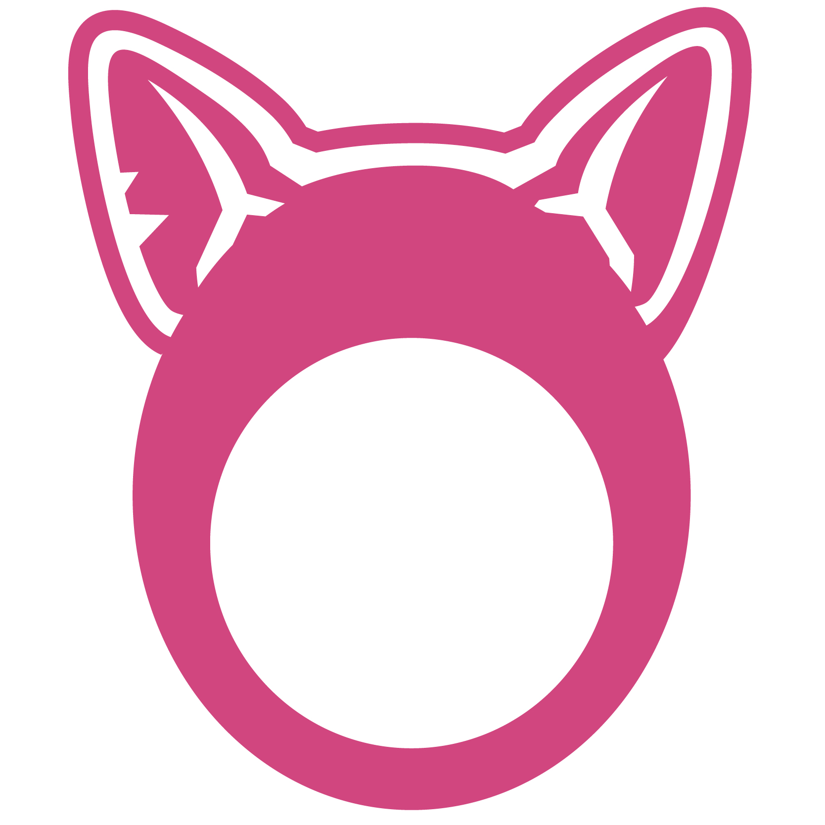 Animal Ears Pullover Visor 45