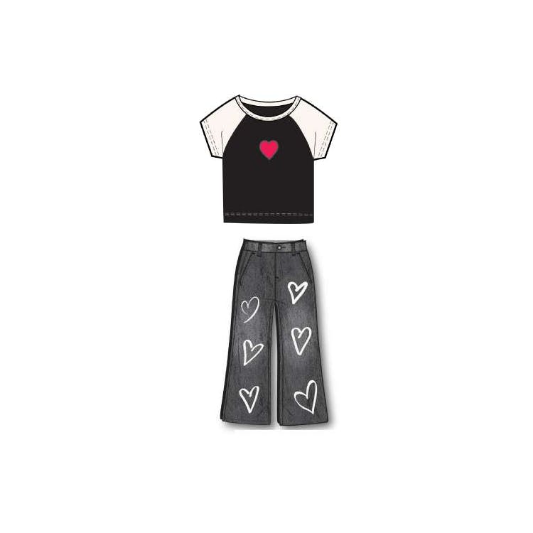 Girls Denim Sets - Assorted Sizes 72pcs 3
